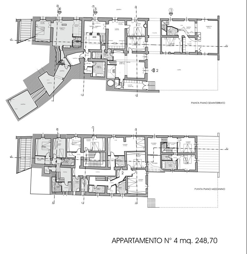 RIF 2937 Grundriss Apt- 4 Souterrain und ZG