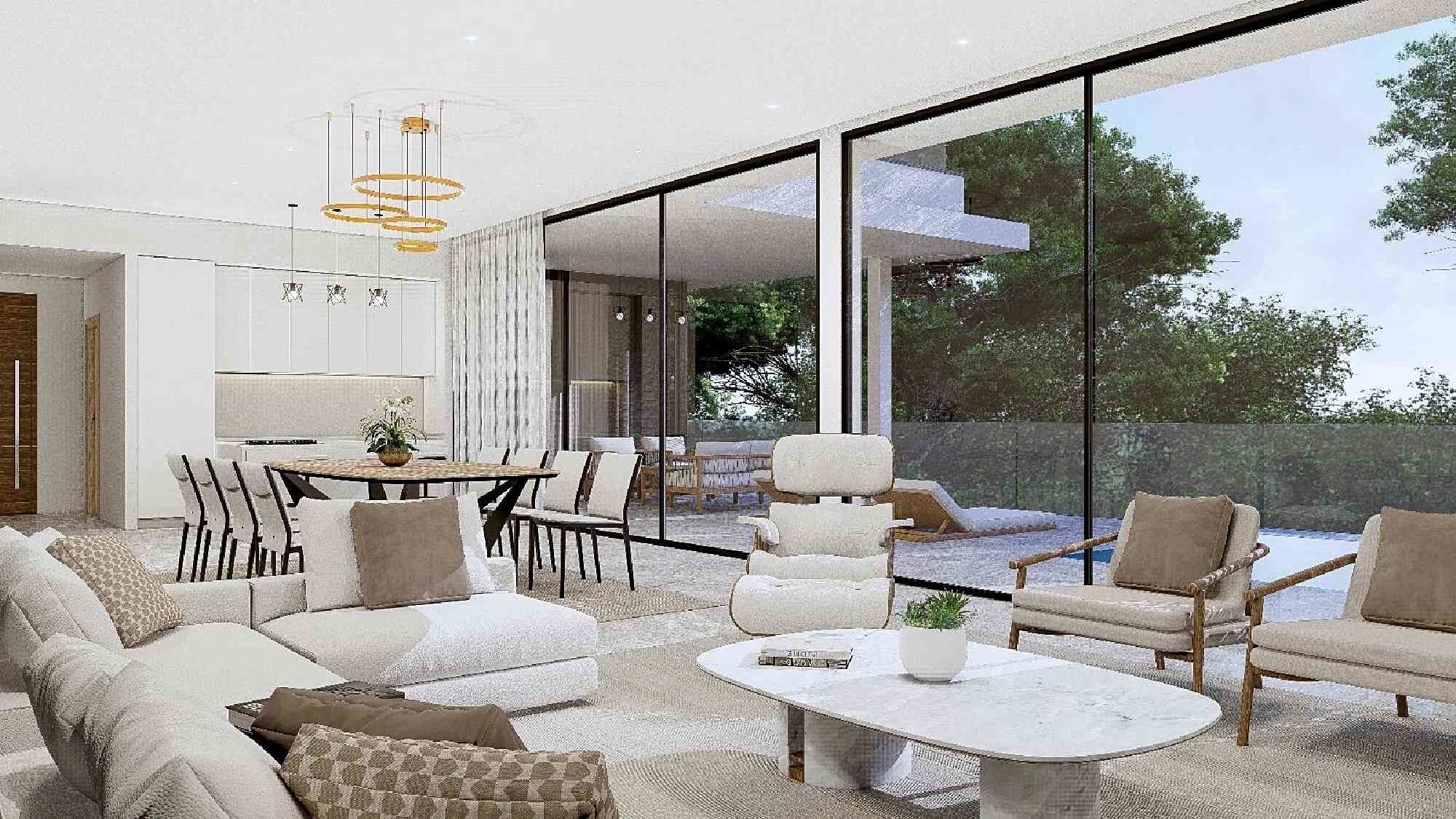 NEW CONSTRUCTION: Modern villa with 5 bedrooms in a quiet location