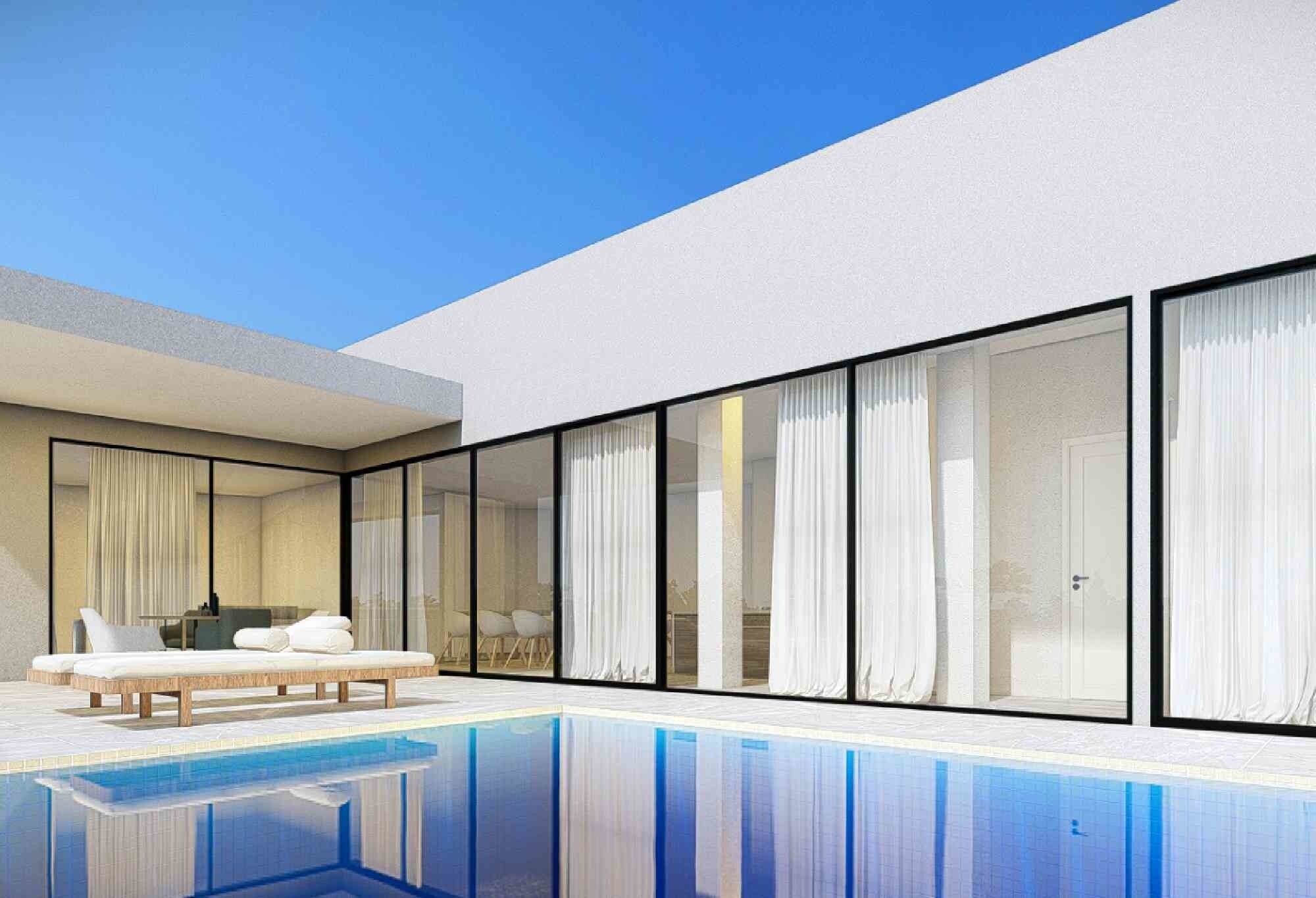 NEW CONSTRUCTION: Modern luxury villa with sea view