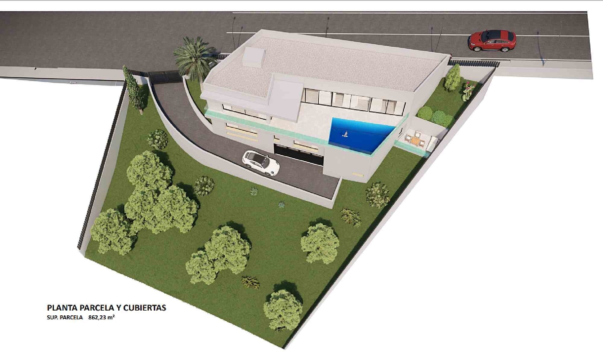 NEW CONSTRUCTION: Modern luxury villa with sea view