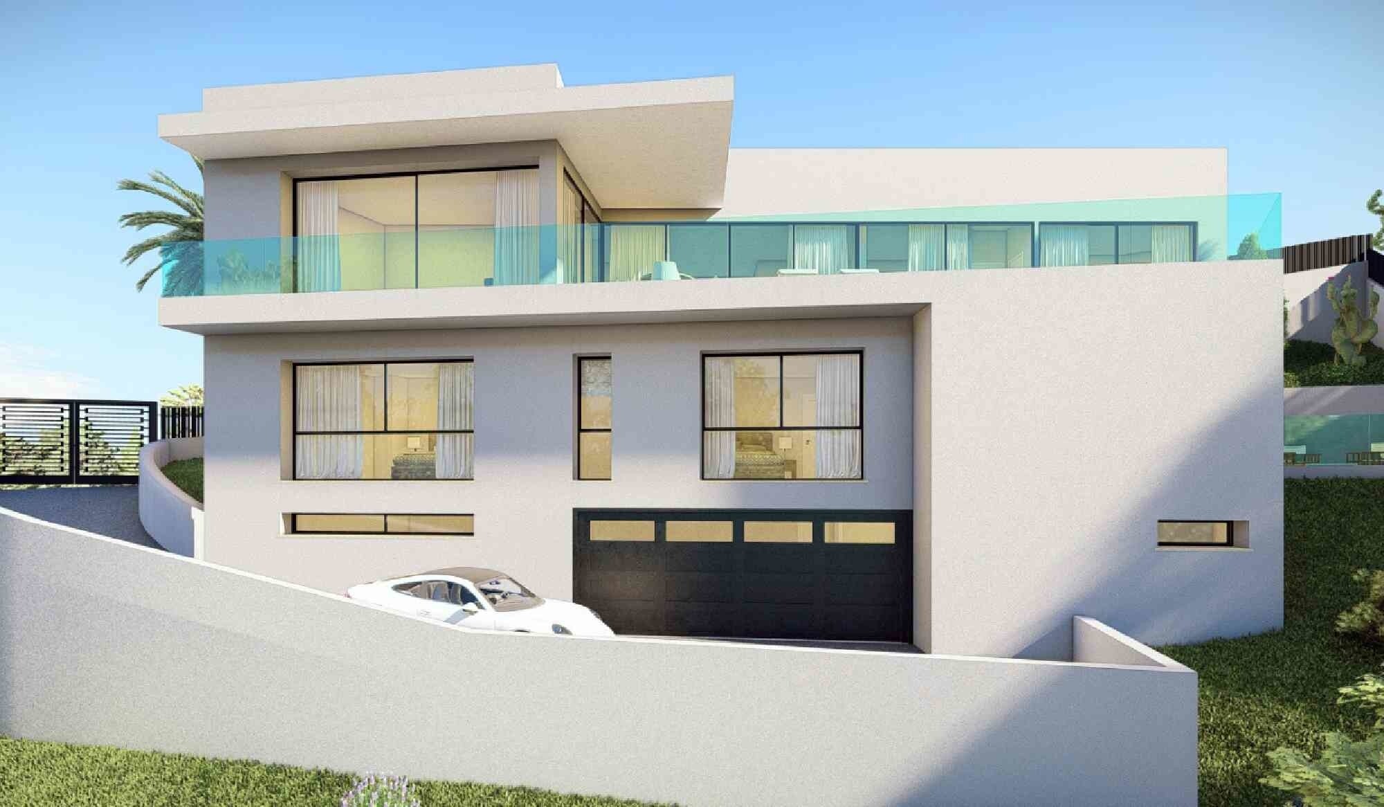 NEW CONSTRUCTION: Modern luxury villa with sea view