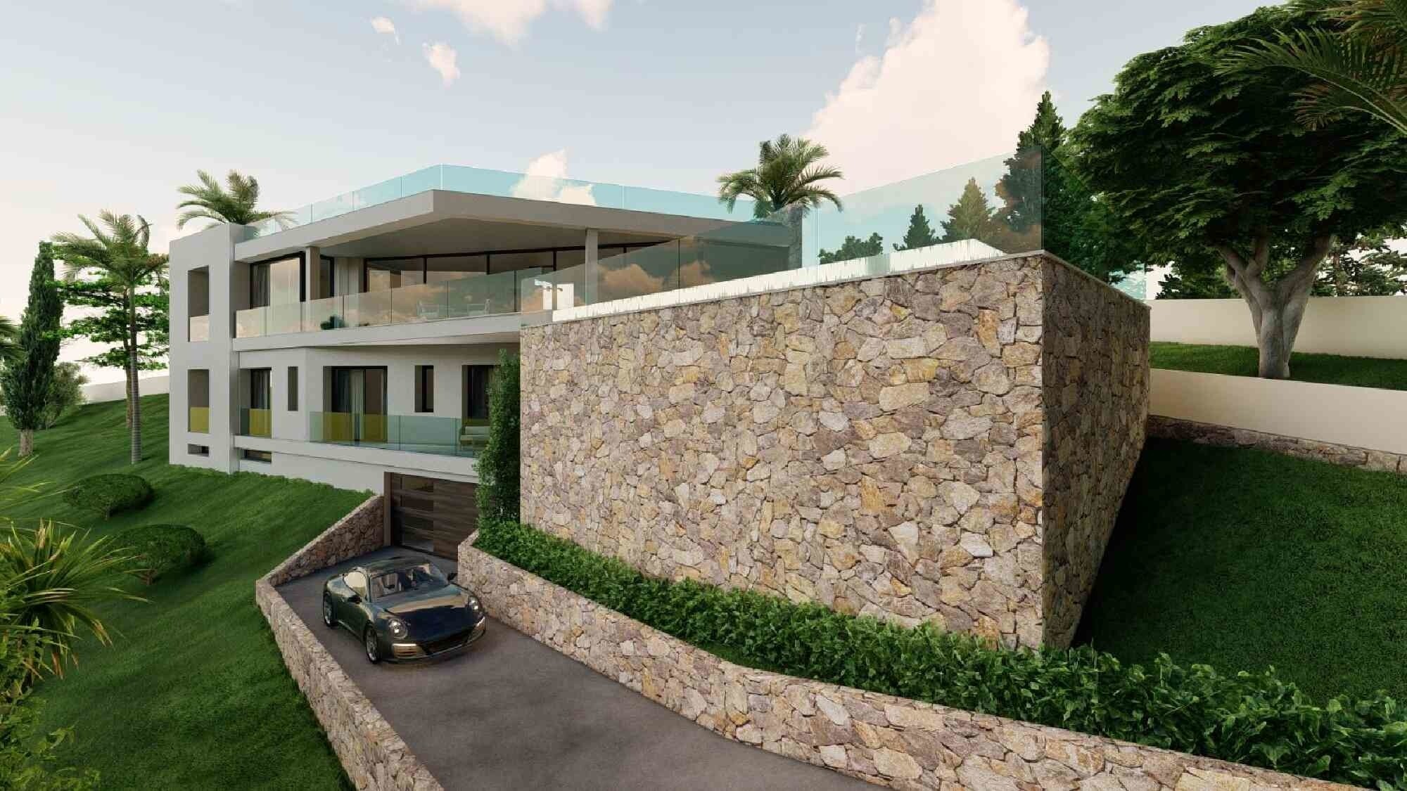 NEW CONSTRUCTION: Modern luxury villa with sea view