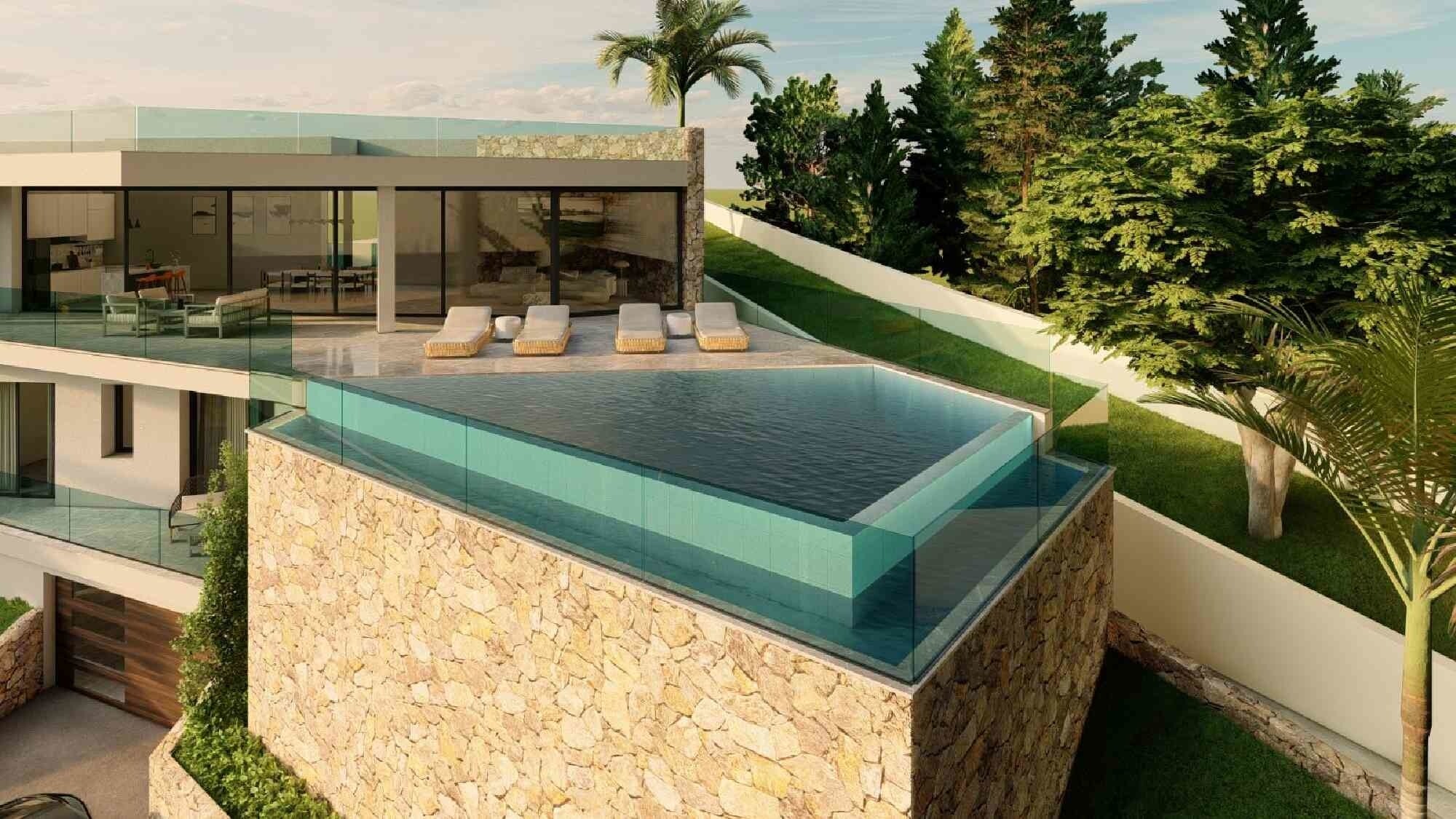 NEW CONSTRUCTION: Modern luxury villa with sea view