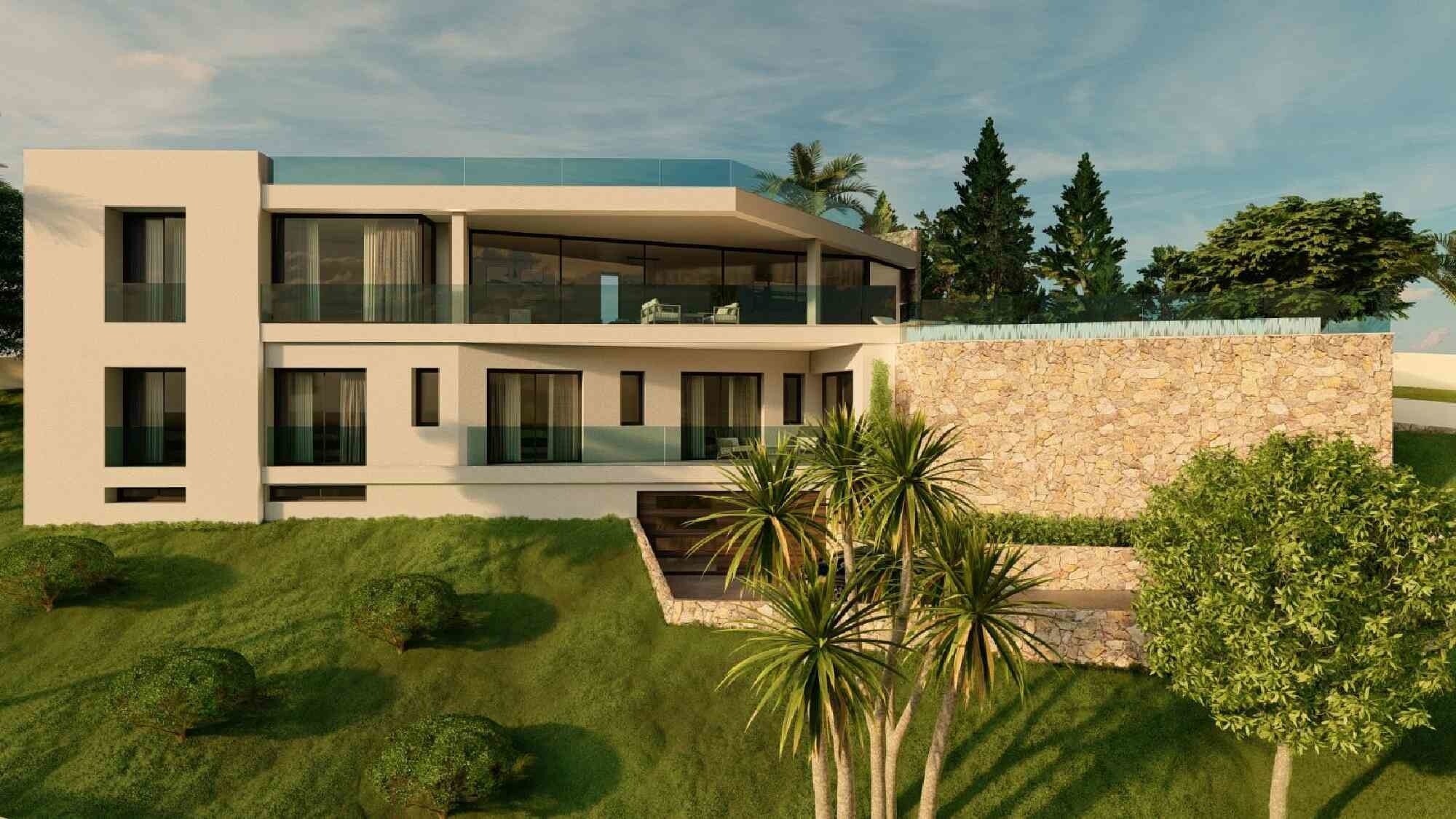 NEW CONSTRUCTION: Modern luxury villa with sea view