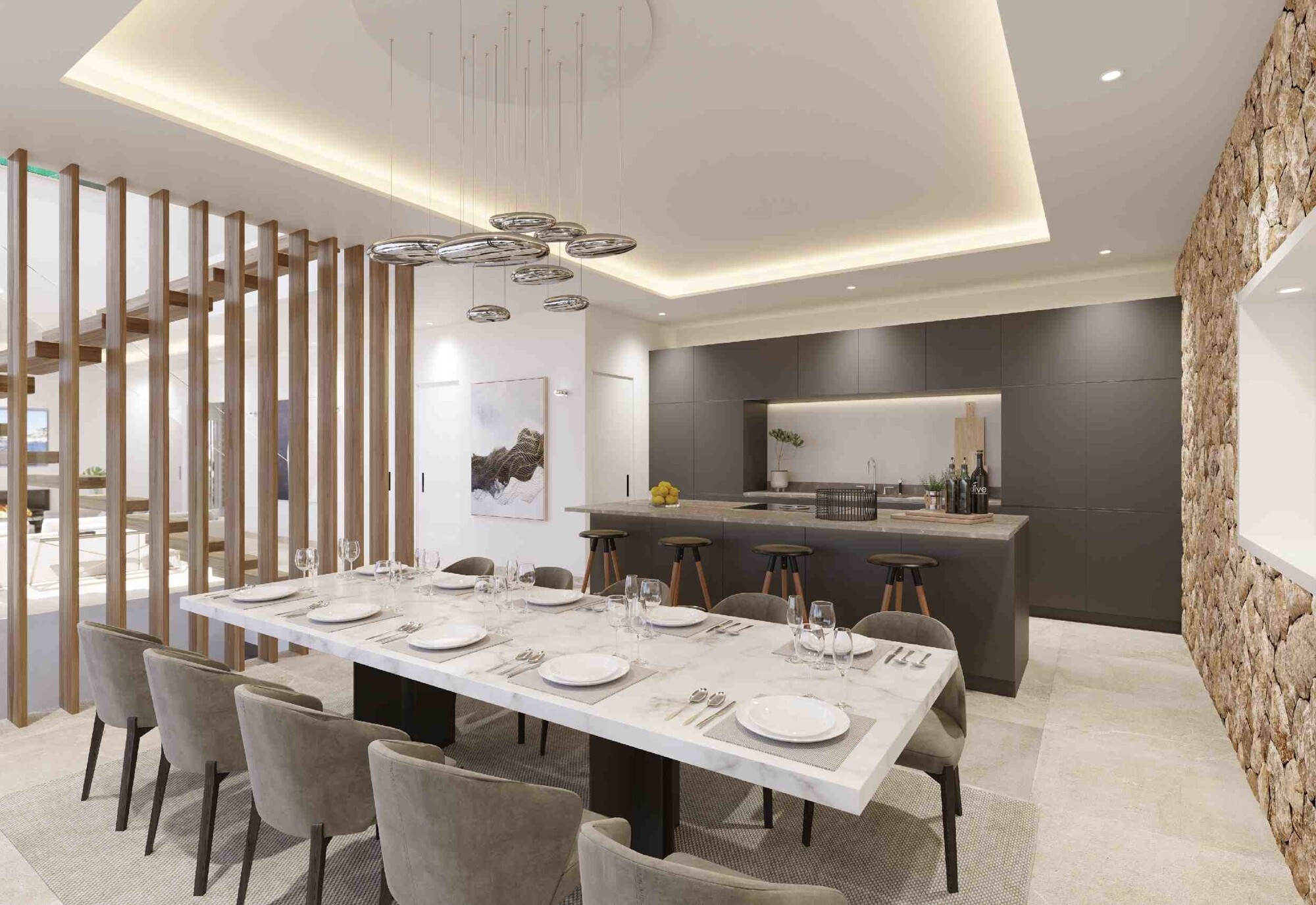 NEW CONSTRUCTION (under construction): Modern luxury villa with dream sea view