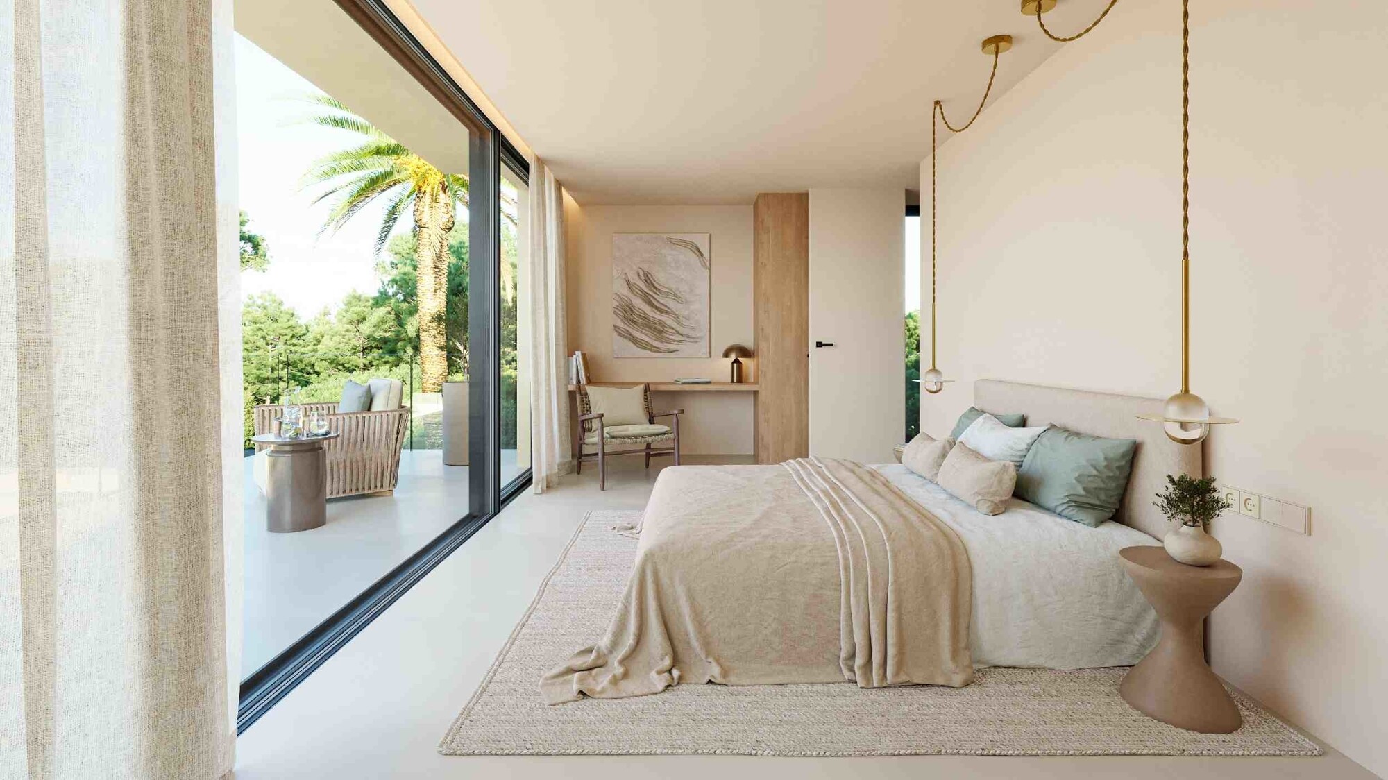 NUEVA CONSTRUCCIÓN (en construcción): Villa moderna a poca distancia del puerto y la playa
