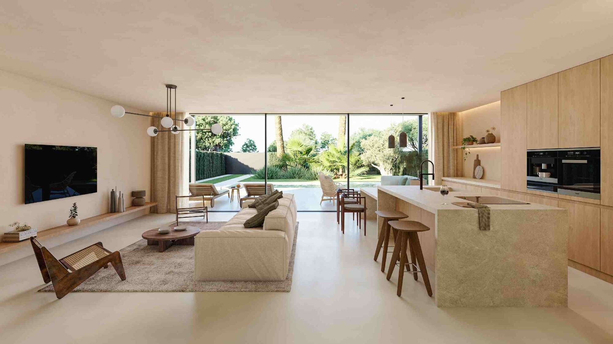 NUEVA CONSTRUCCIÓN (en construcción): Villa moderna a poca distancia del puerto y la playa
