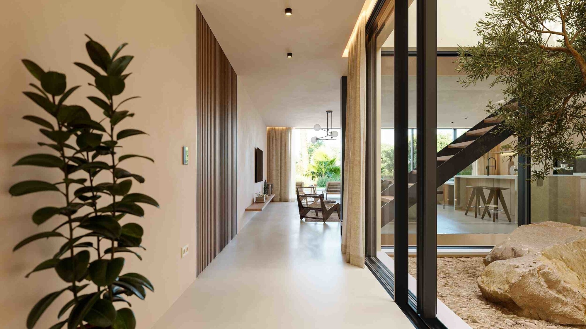 NUEVA CONSTRUCCIÓN (en construcción): Villa moderna a poca distancia del puerto y la playa