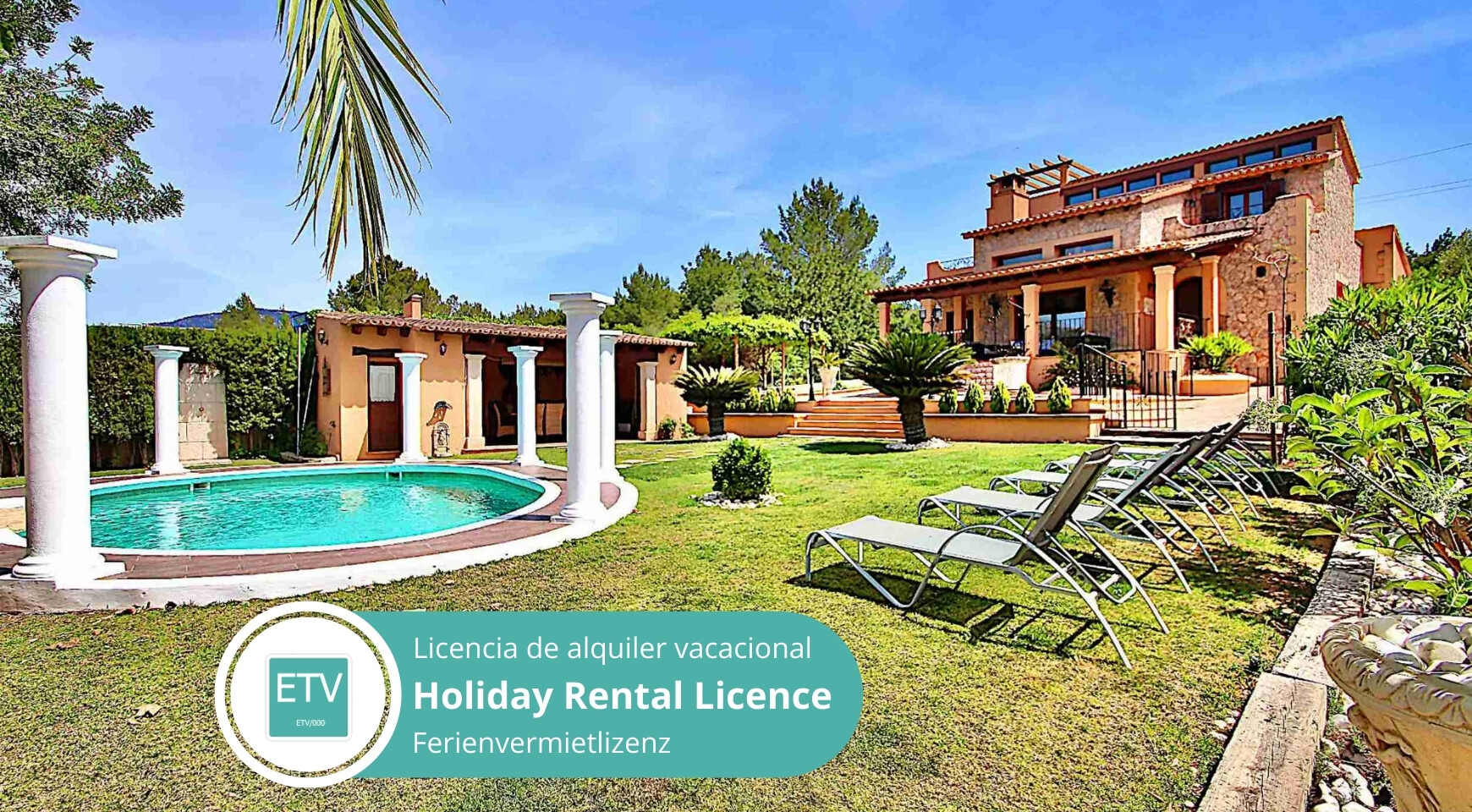 Fantastic villa with vacation rental license