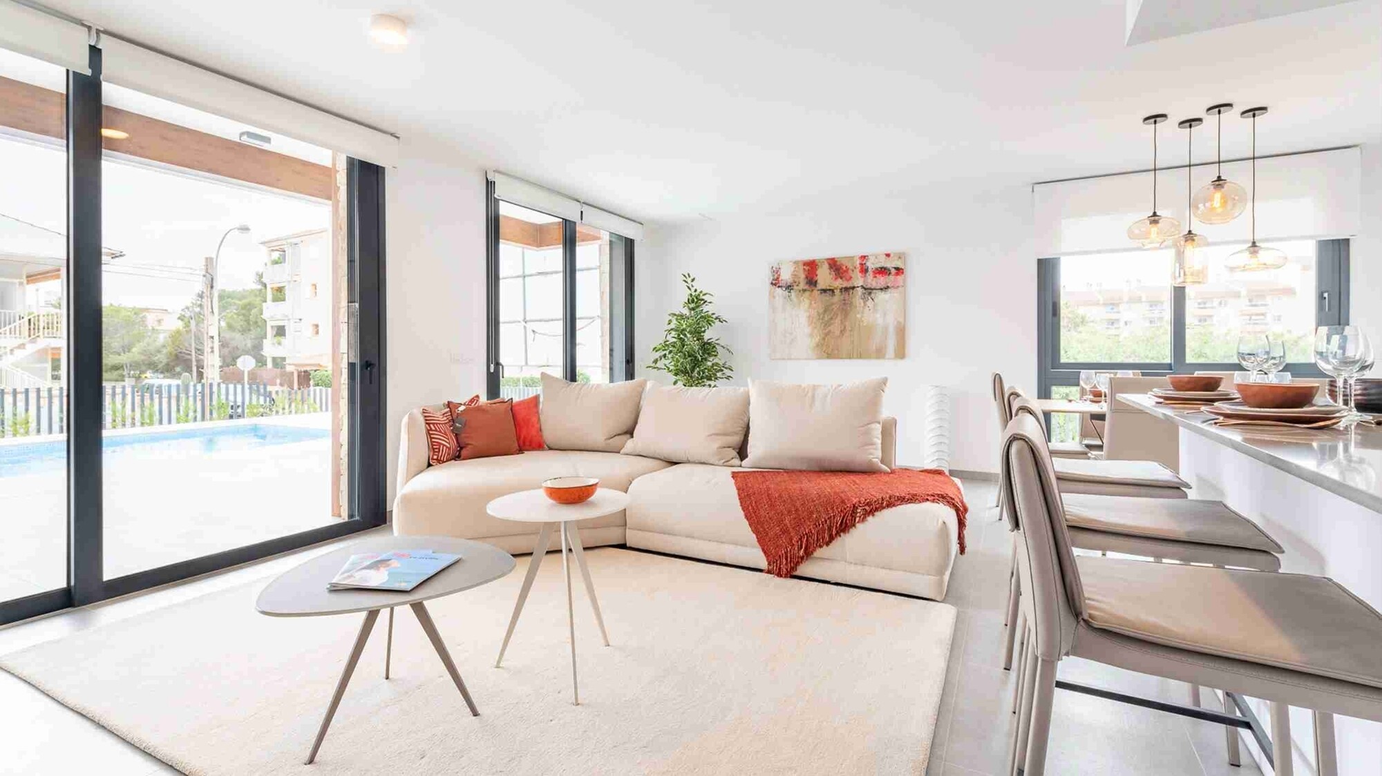 NEW BUILD (completed): Semi-detached house with 3 bedrooms and private pool