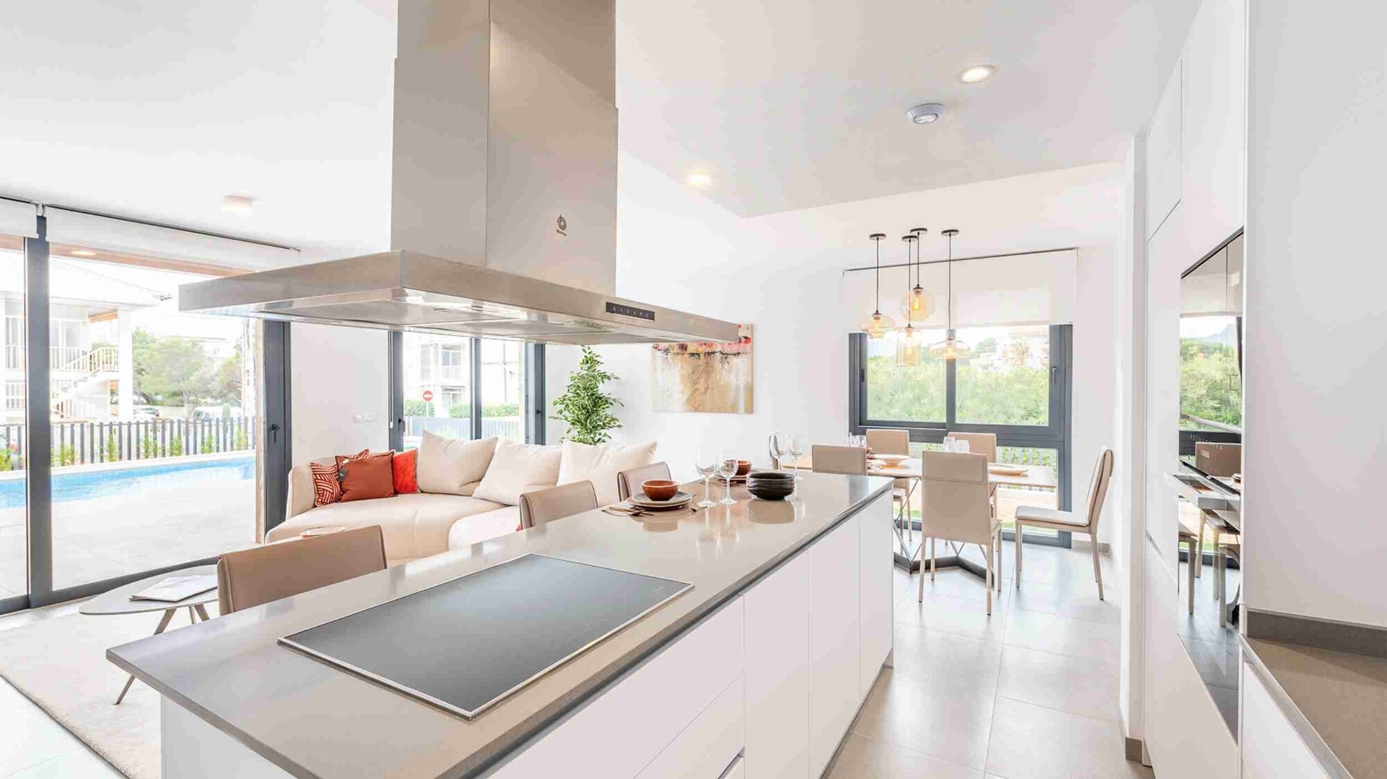 NEW BUILD (completed): Semi-detached house with 3 bedrooms and private pool