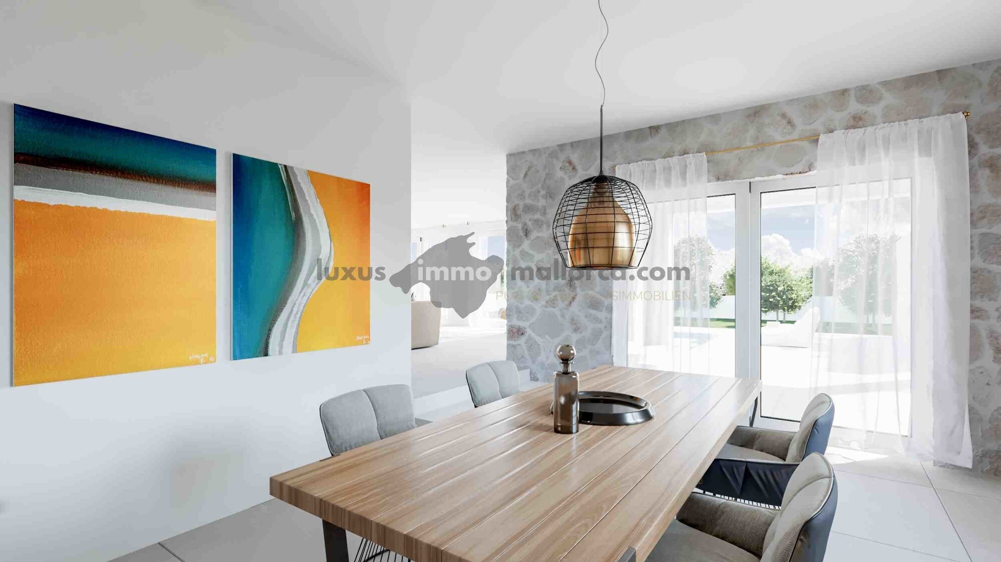 Renovated villa with swimming pool on the edge of the village