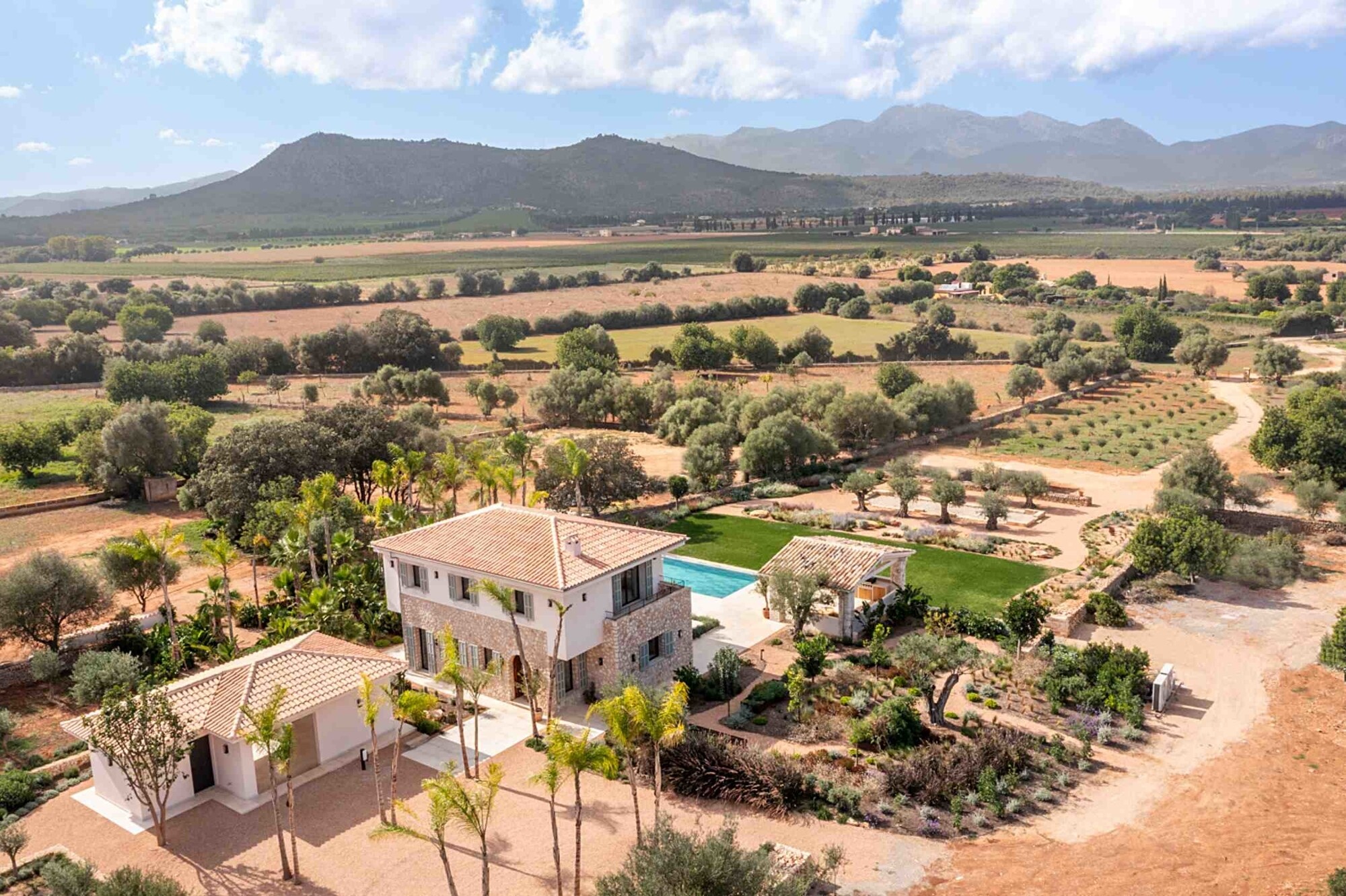 NEW CONSTRUCTION (Completed): Modern finca with swimming pool