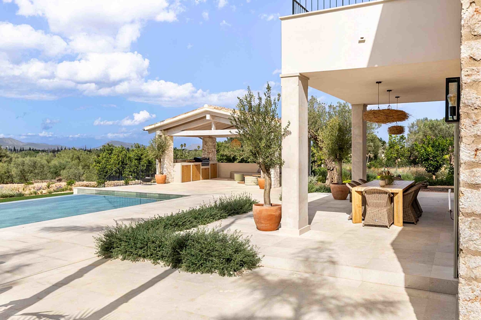 NEW CONSTRUCTION (Completed): Modern finca with swimming pool