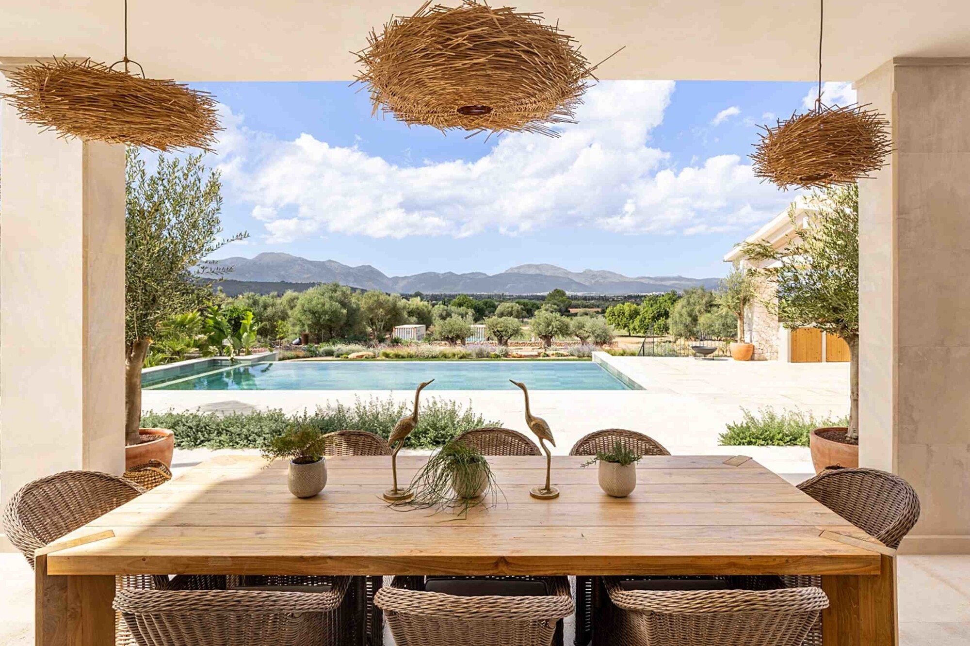 NEW CONSTRUCTION (Completed): Modern finca with swimming pool