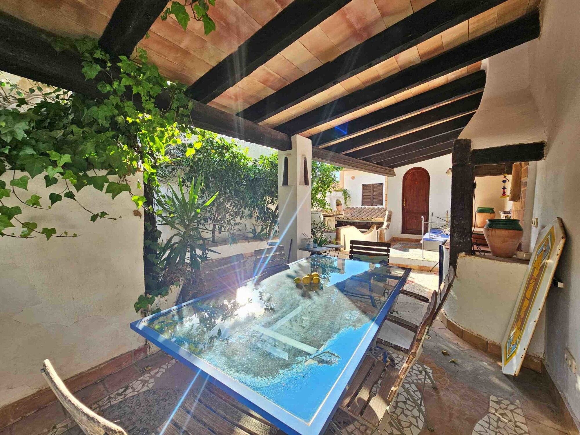 Very charming village house with lots of potential
