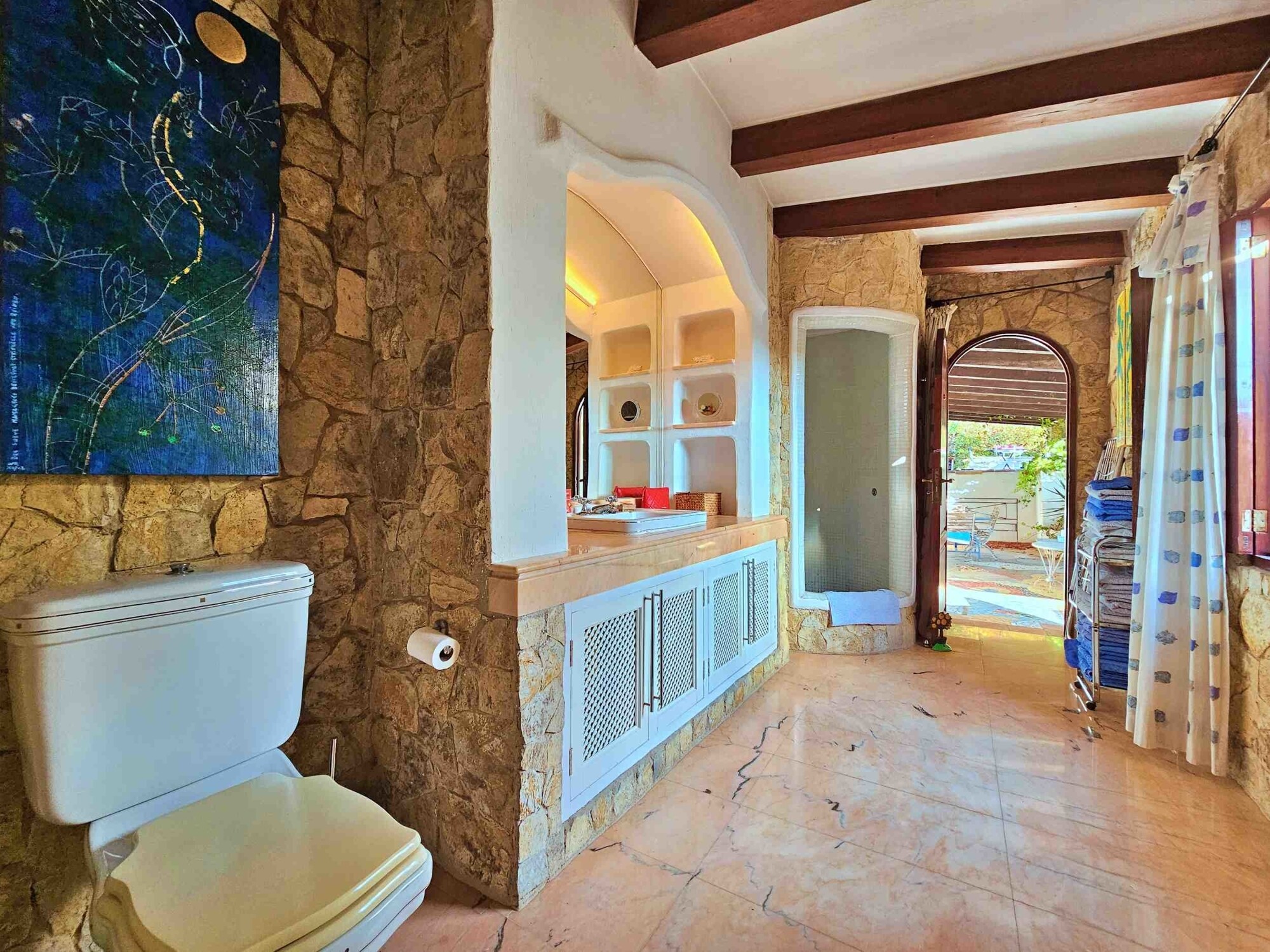 Very charming village house with lots of potential