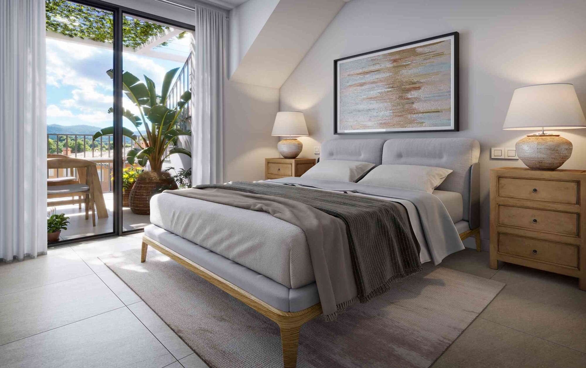 Neubau (im Bau): Apartment mit Garten und Dachterrasse