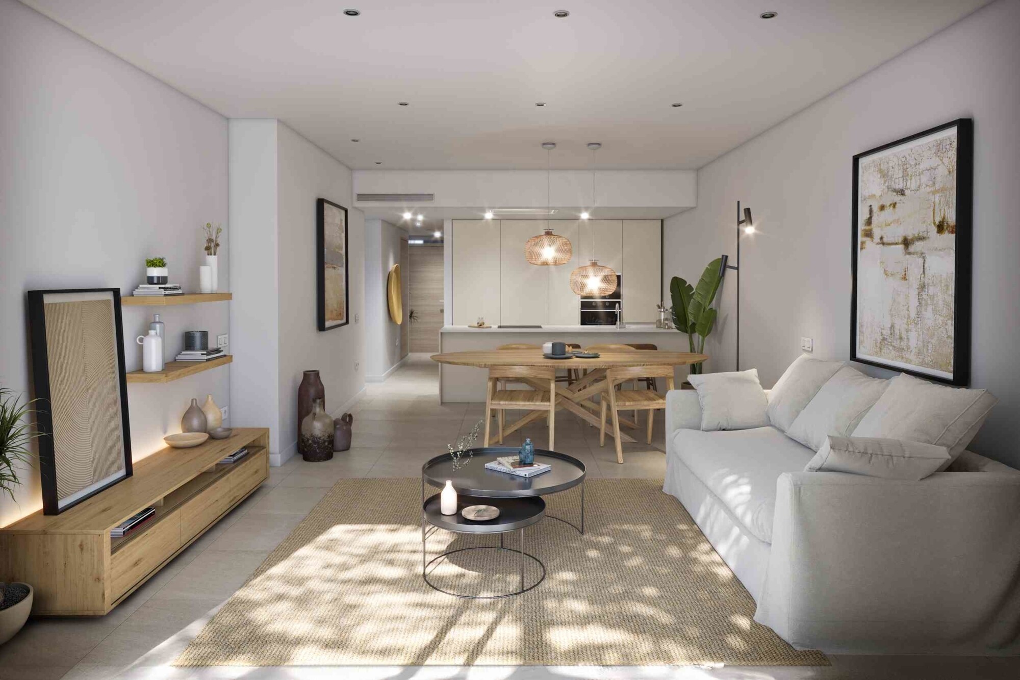 Neubau (im Bau): Erdgeschosswohnung mit Garten