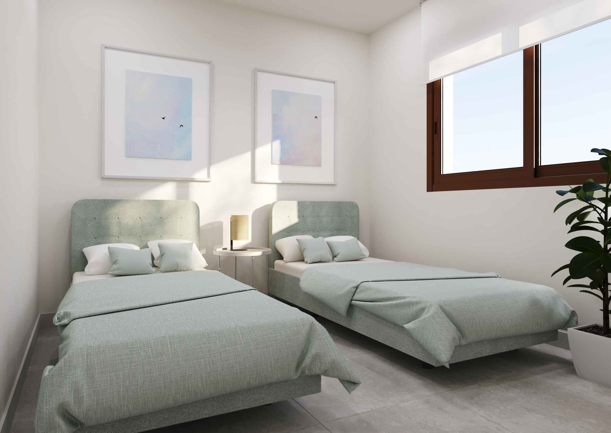 Neubau (im Bau): Garten-Apartment mit Privatpool (optional)