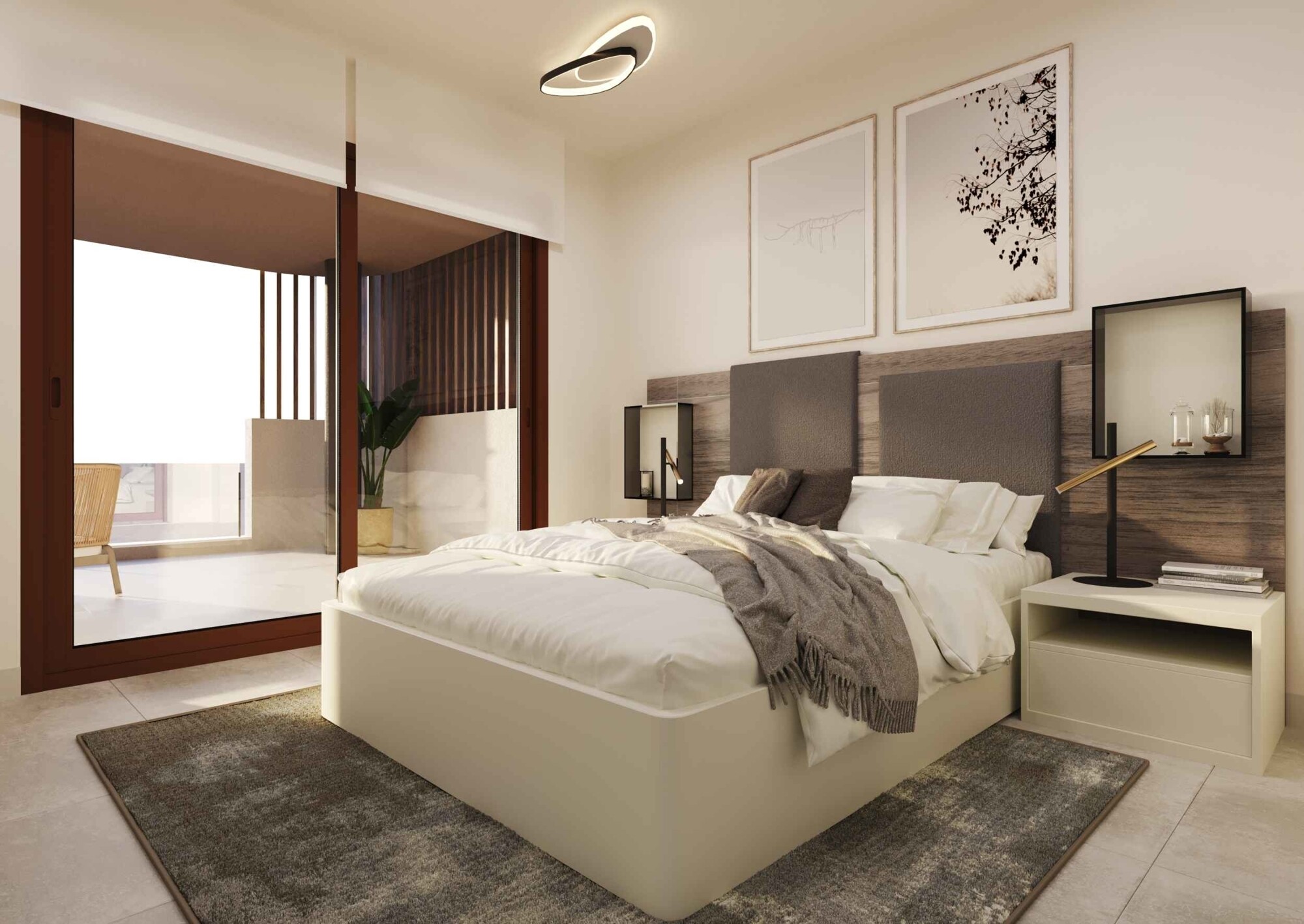 Neubau (im Bau): Garten-Apartment mit Privatpool (optional)