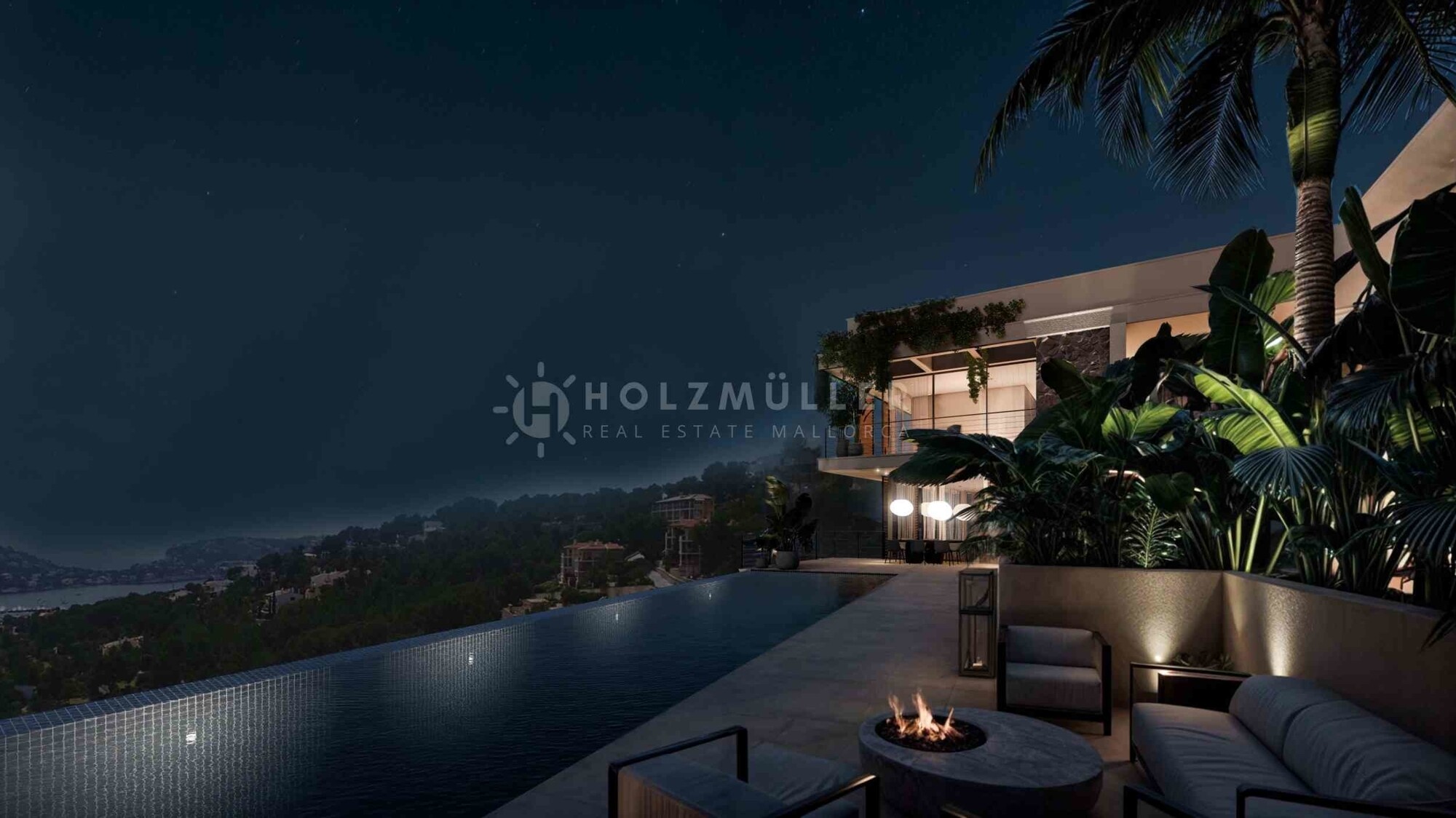 Baugrundstück inklusive Lizenz für eine Villa mit Gästehaus