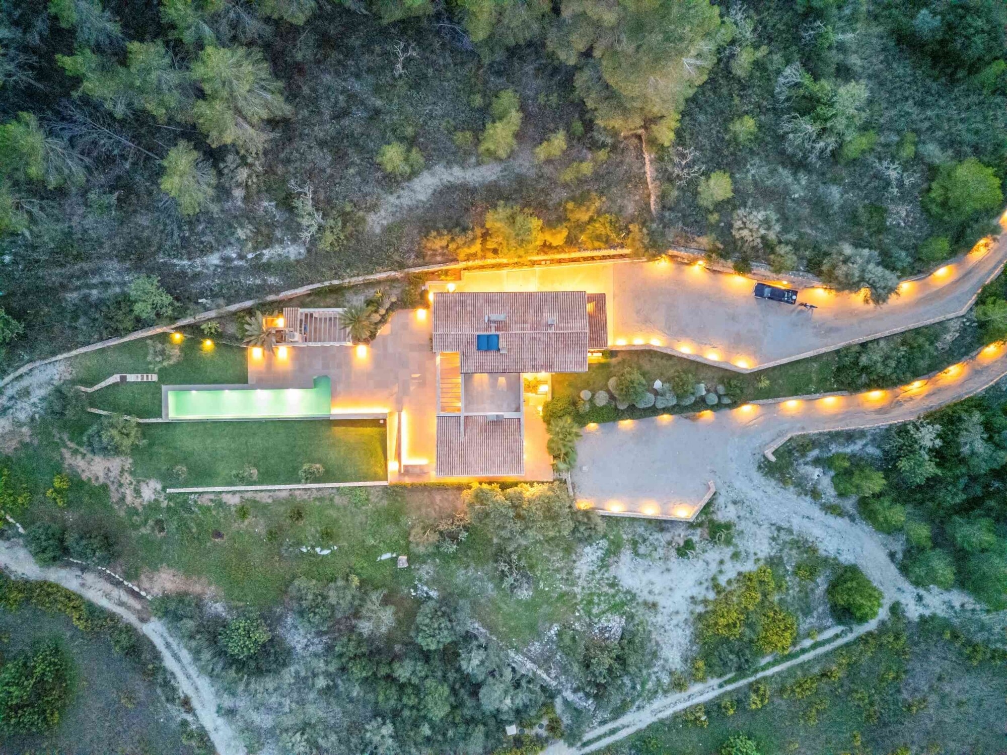 Modernes Landhaus mit kompletter Privatsphäre und Weitblick