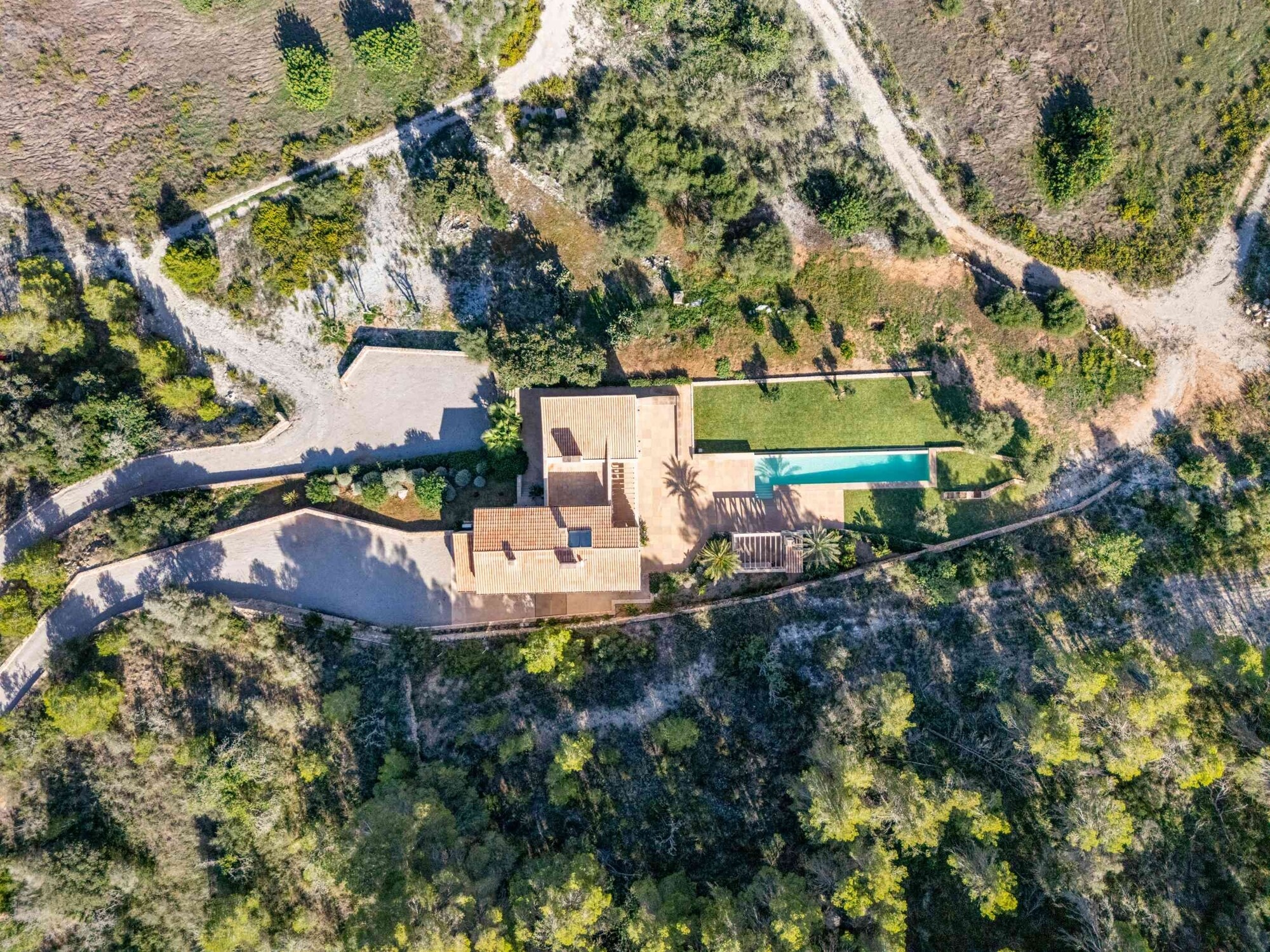 Modernes Landhaus mit kompletter Privatsphäre und Weitblick