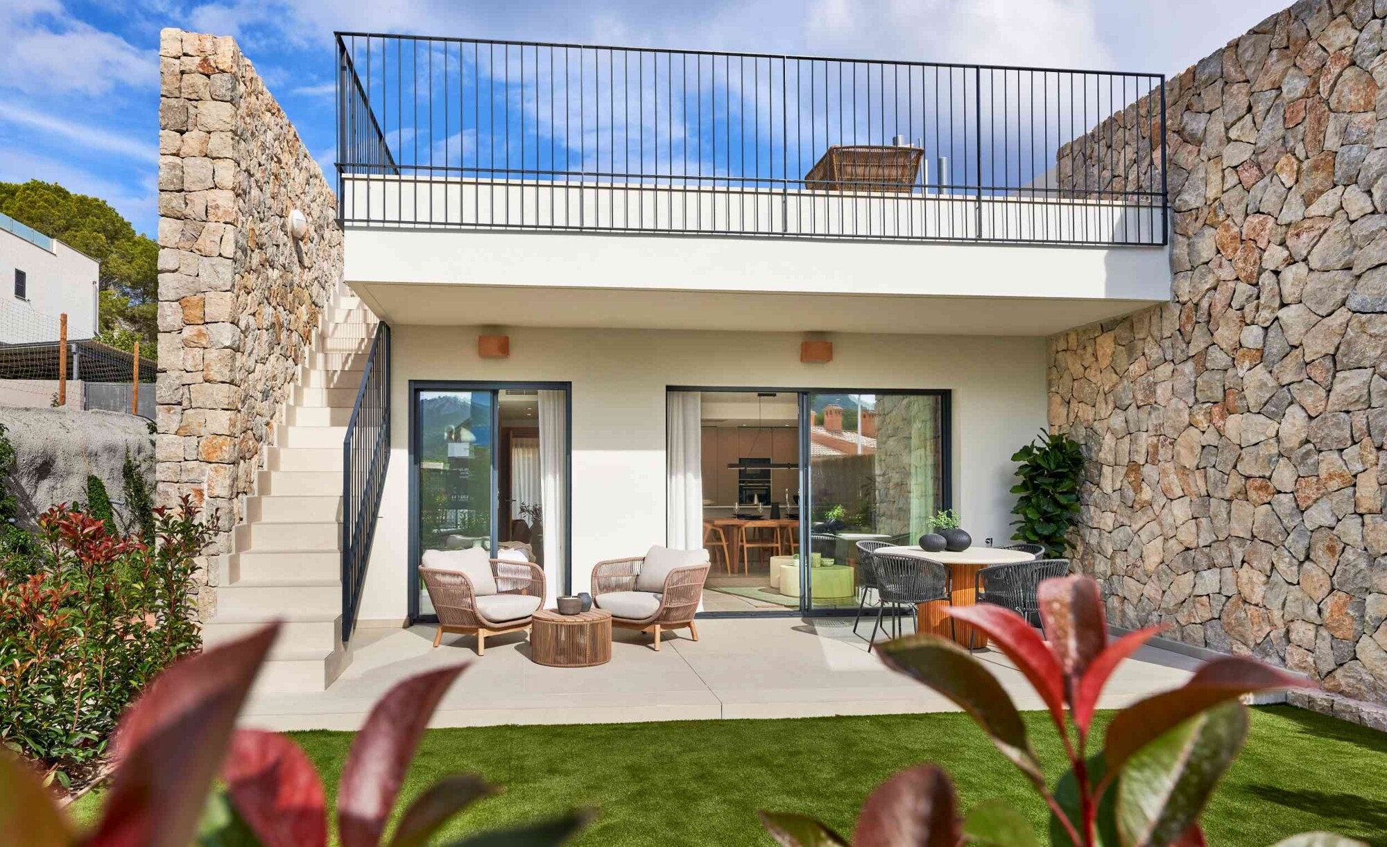 Neubau (im Bau): Apartment mit 3 Schlafzimmern und Garten