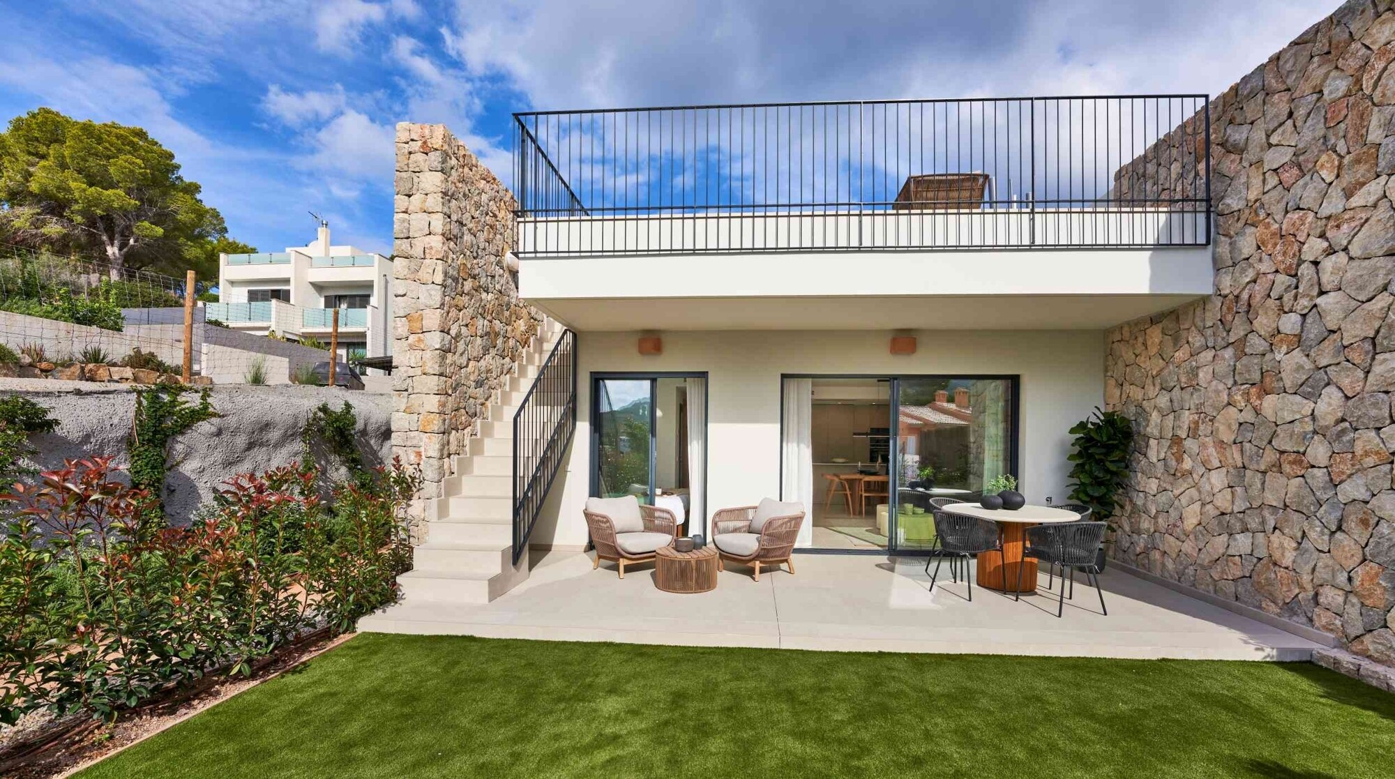 Neubau (im Bau): Apartment mit 3 Schlafzimmern und Garten