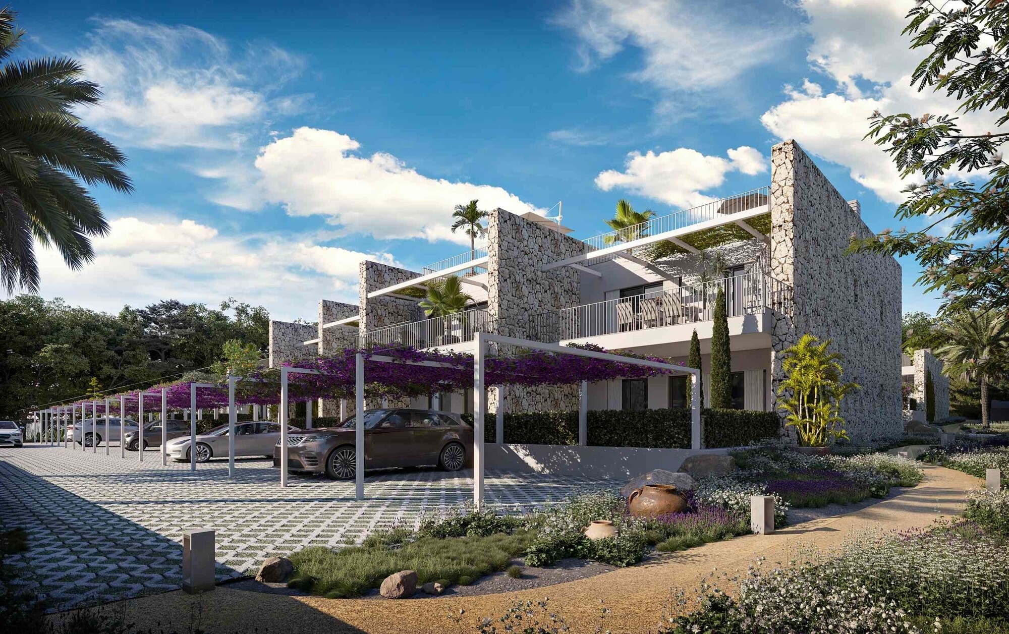 Neubau (im Bau): Apartment mit 3 Schlafzimmern und Garten