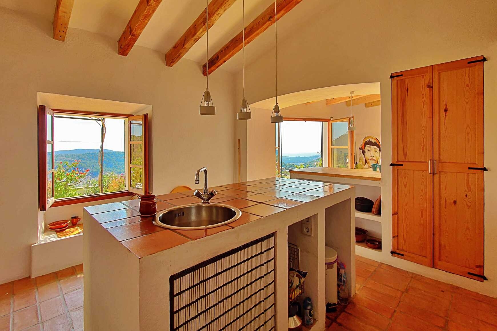 Traumhaus mit Meerblick oberhalb von Galilea