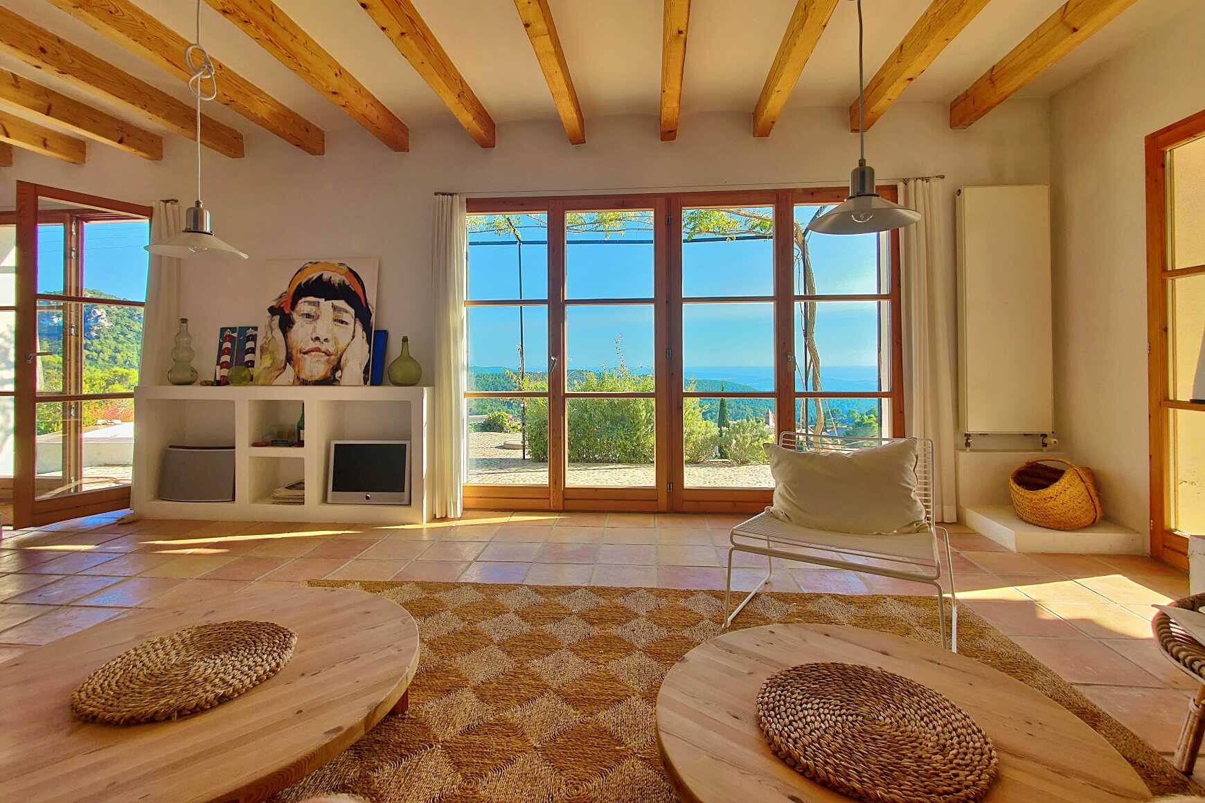 Traumhaus mit Meerblick oberhalb von Galilea