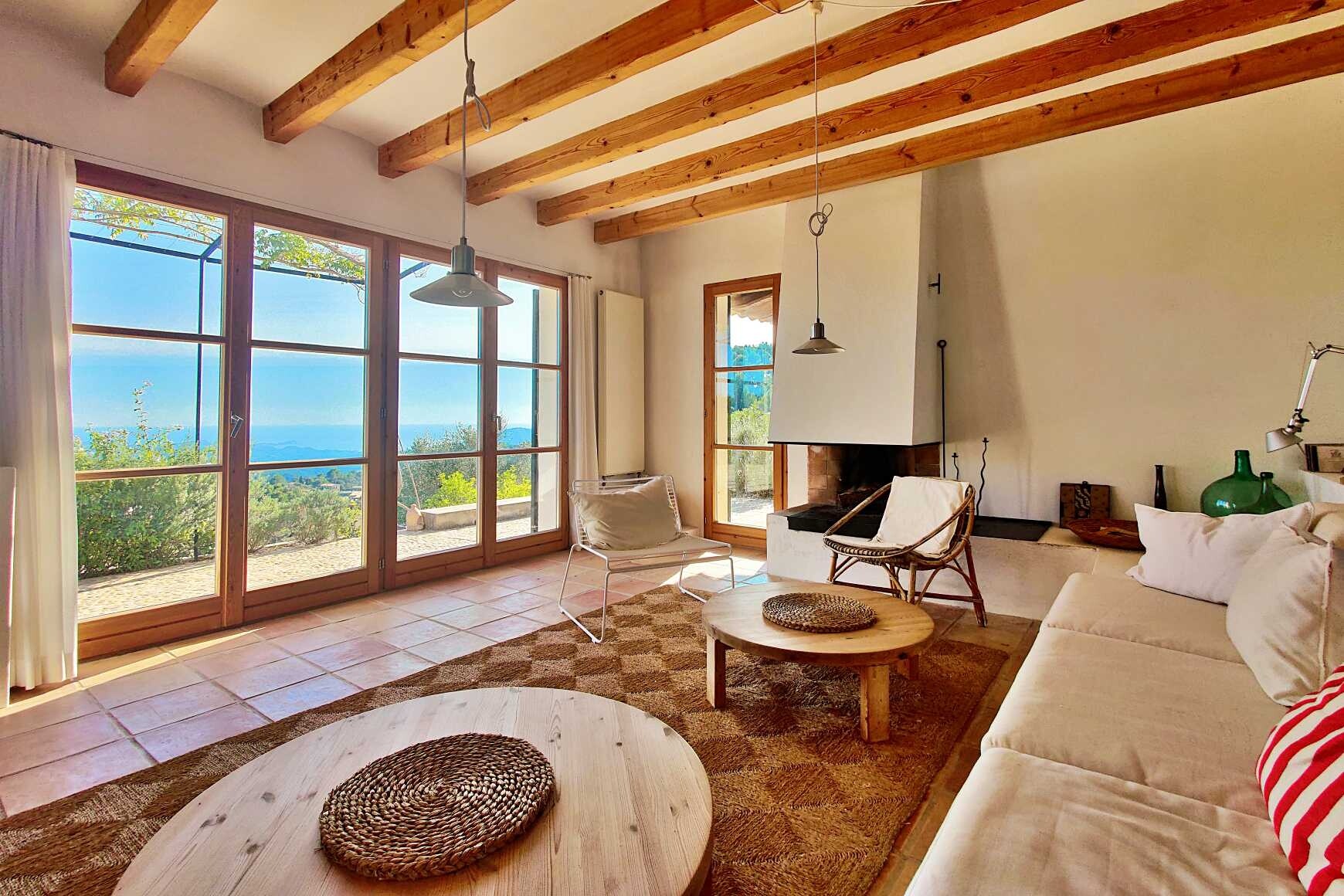 Traumhaus mit Meerblick oberhalb von Galilea