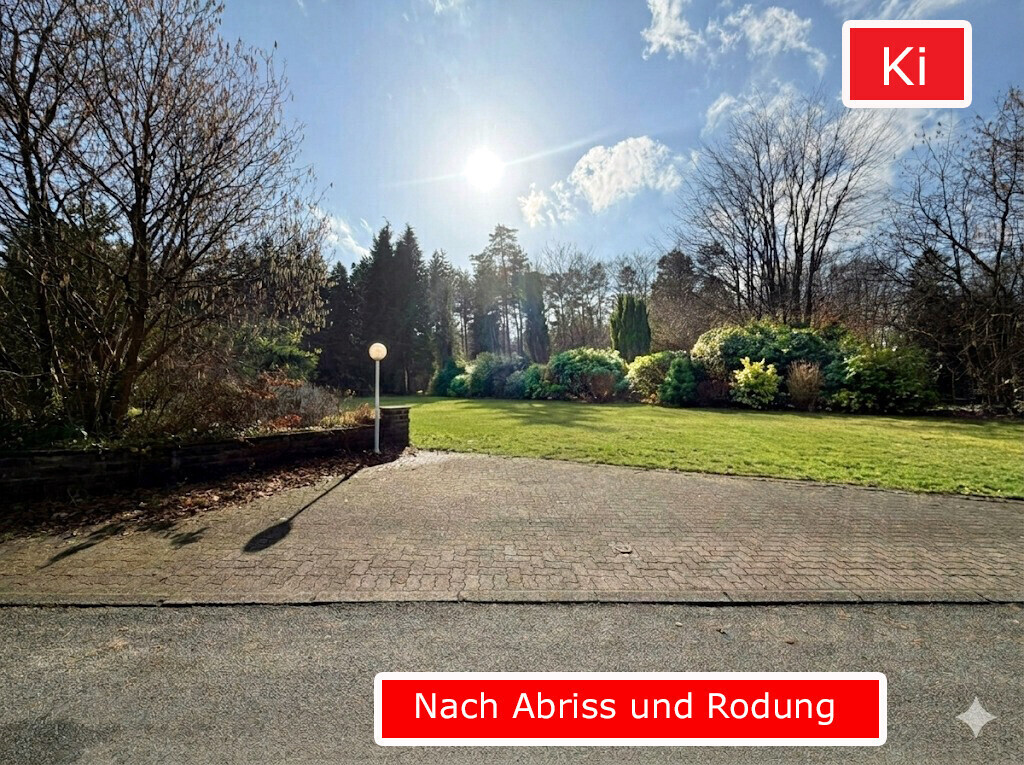 Nach Abriss (KI)