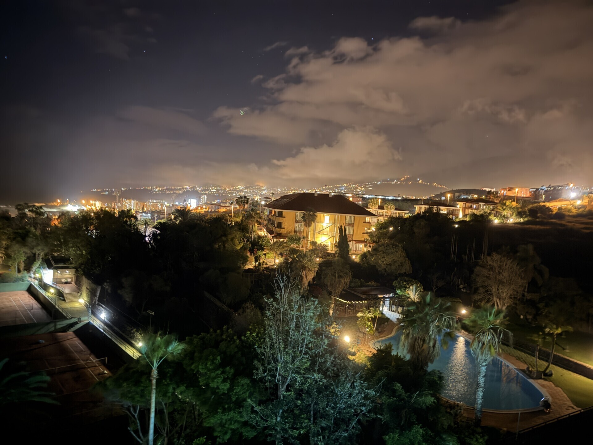 Orotavatal bei Nacht
