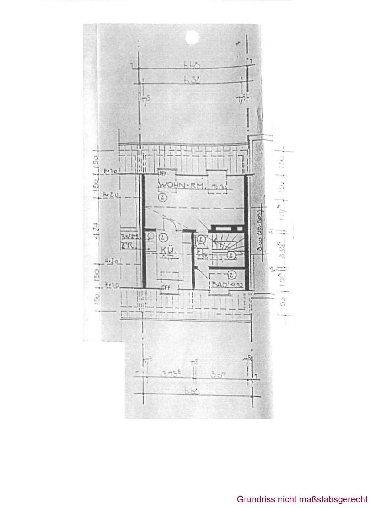 Grundriss Dachgeschoss