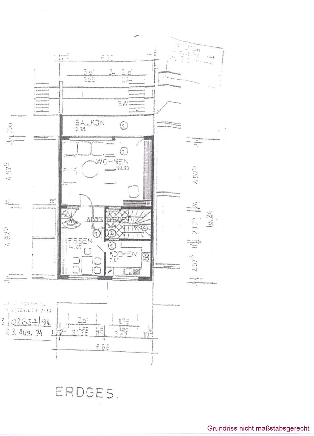 Grundriss Erdgeschoss