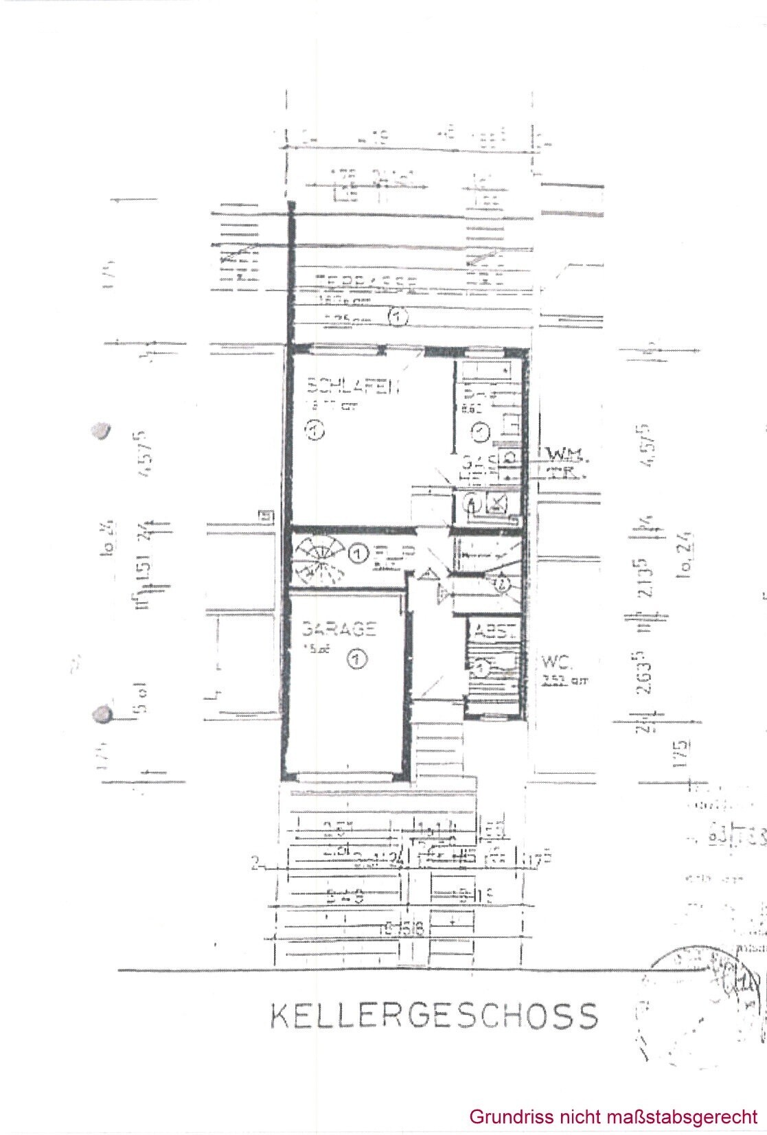 Grundriss Kellergeschoss
