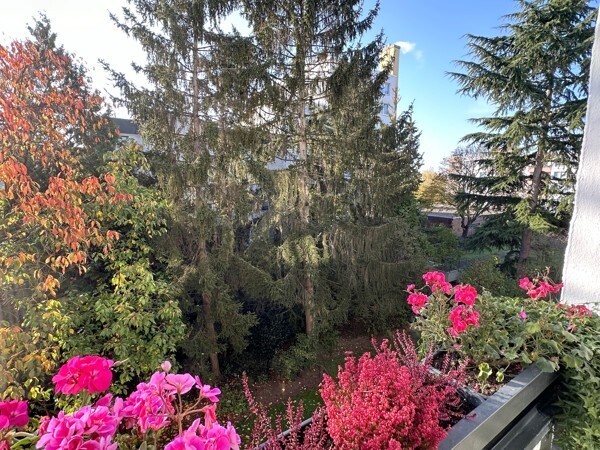 Ausblick Balkon