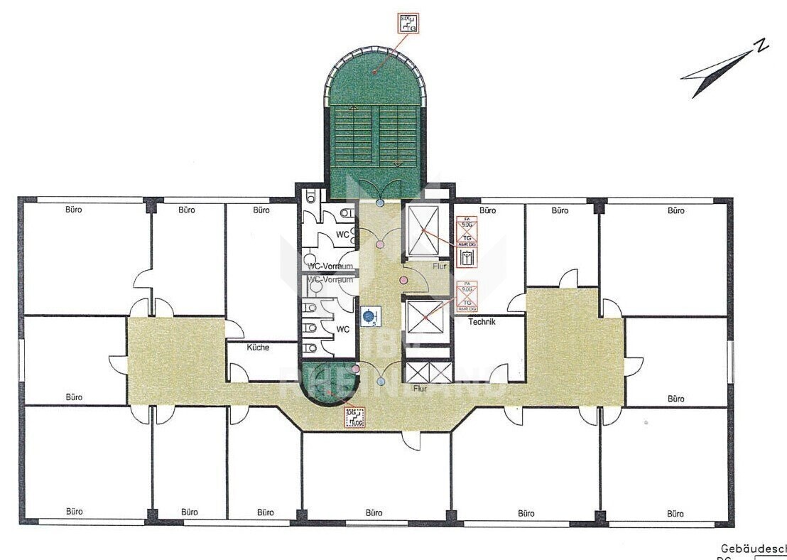 Grundriss 9 OG