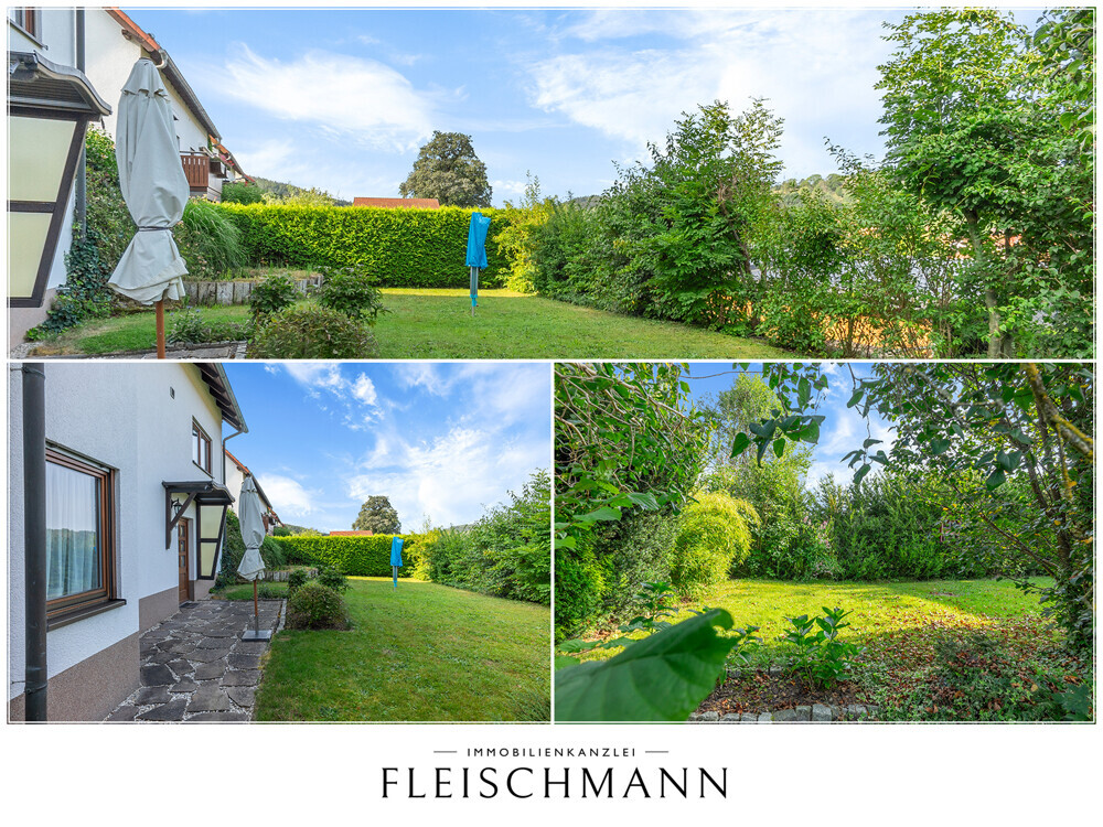 Garten Rückseite
