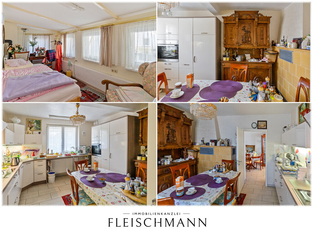 Küche und Gästezimmer