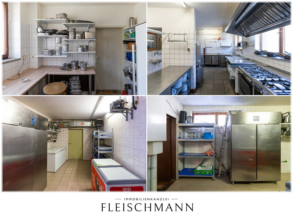 Blick in die Küche