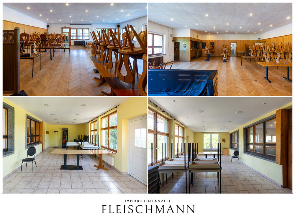 Tanzsaal und Erweiterung