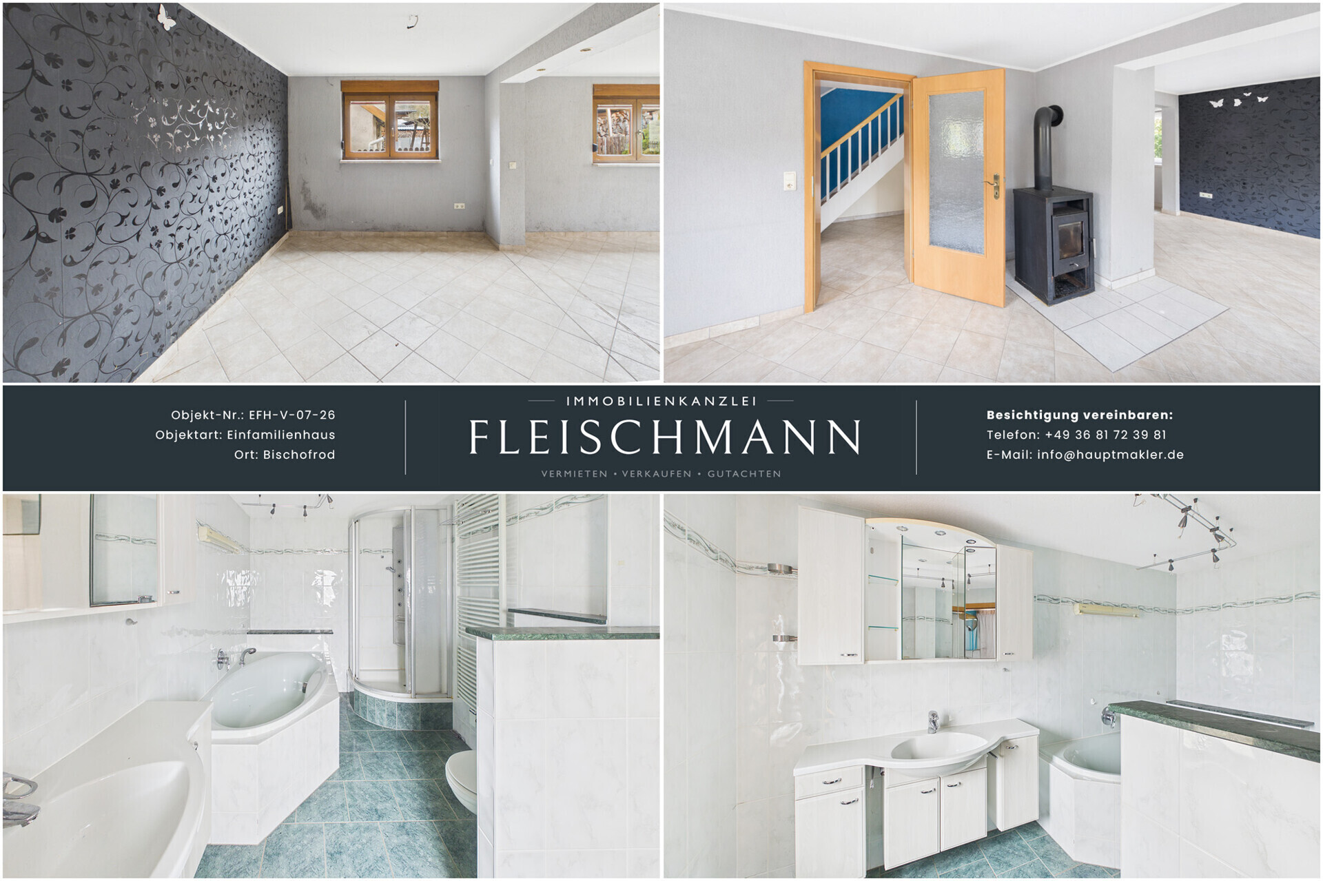 Küche / Bad /Wohnzimmer