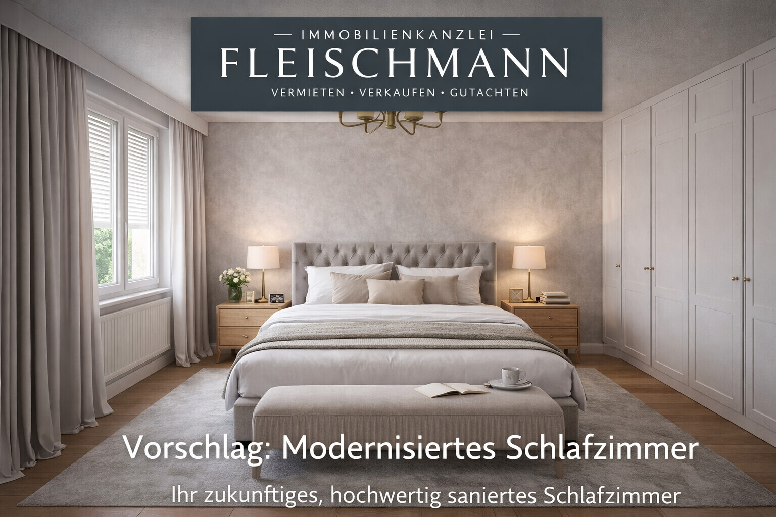 Modernisierter Wohnbereich mit Immobilientransparenz