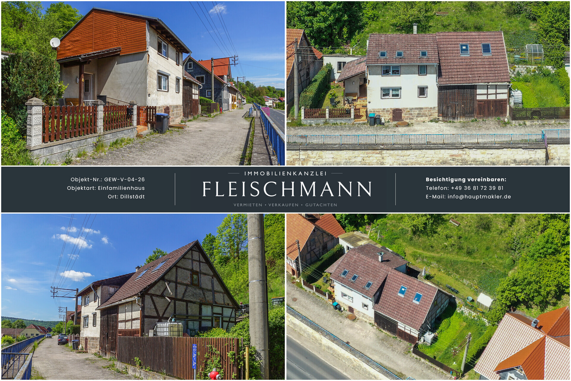 Vorderansicht Haus