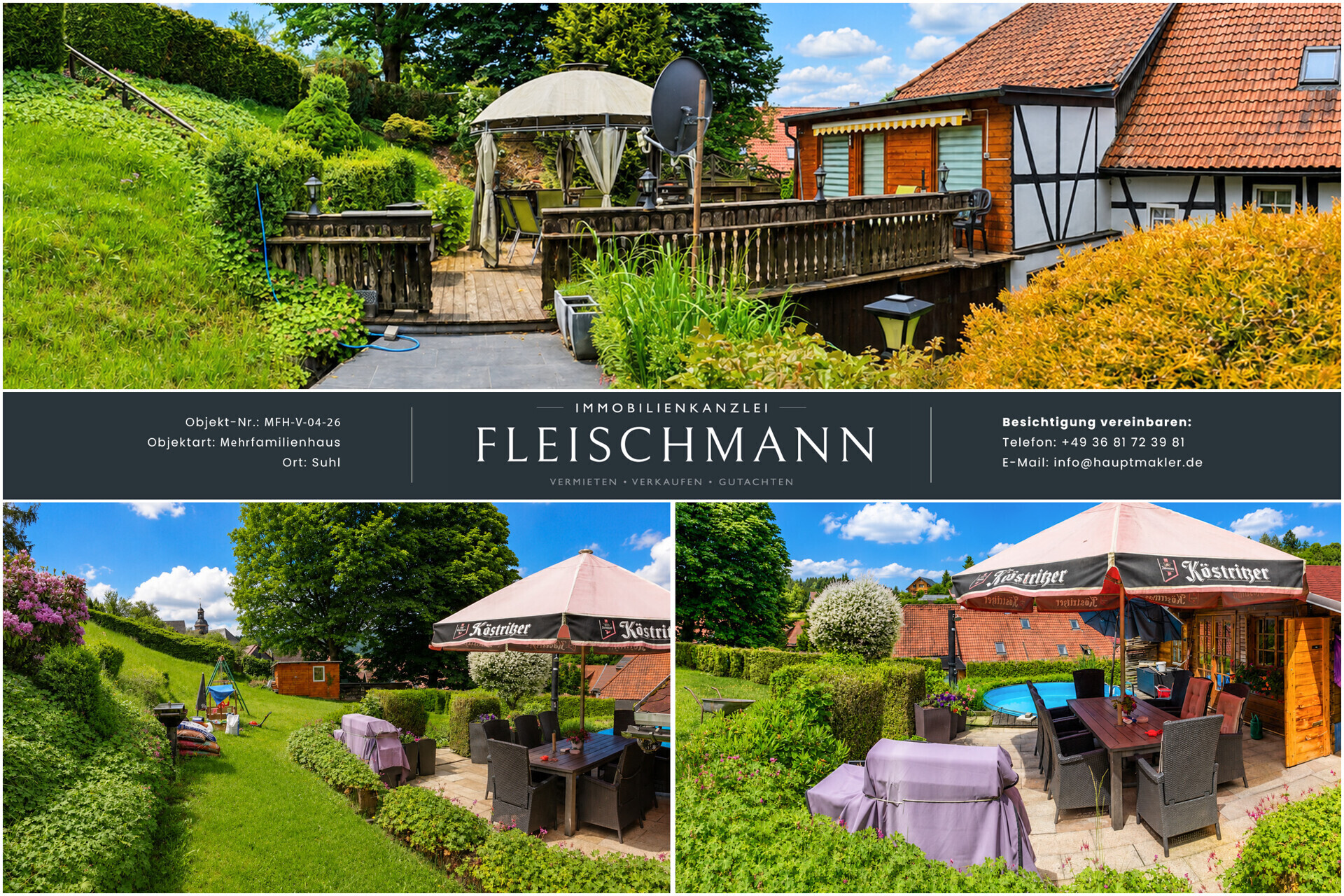 Blick in den Garten