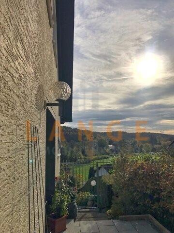 Hauseingang Erdgeschoss Ausblick